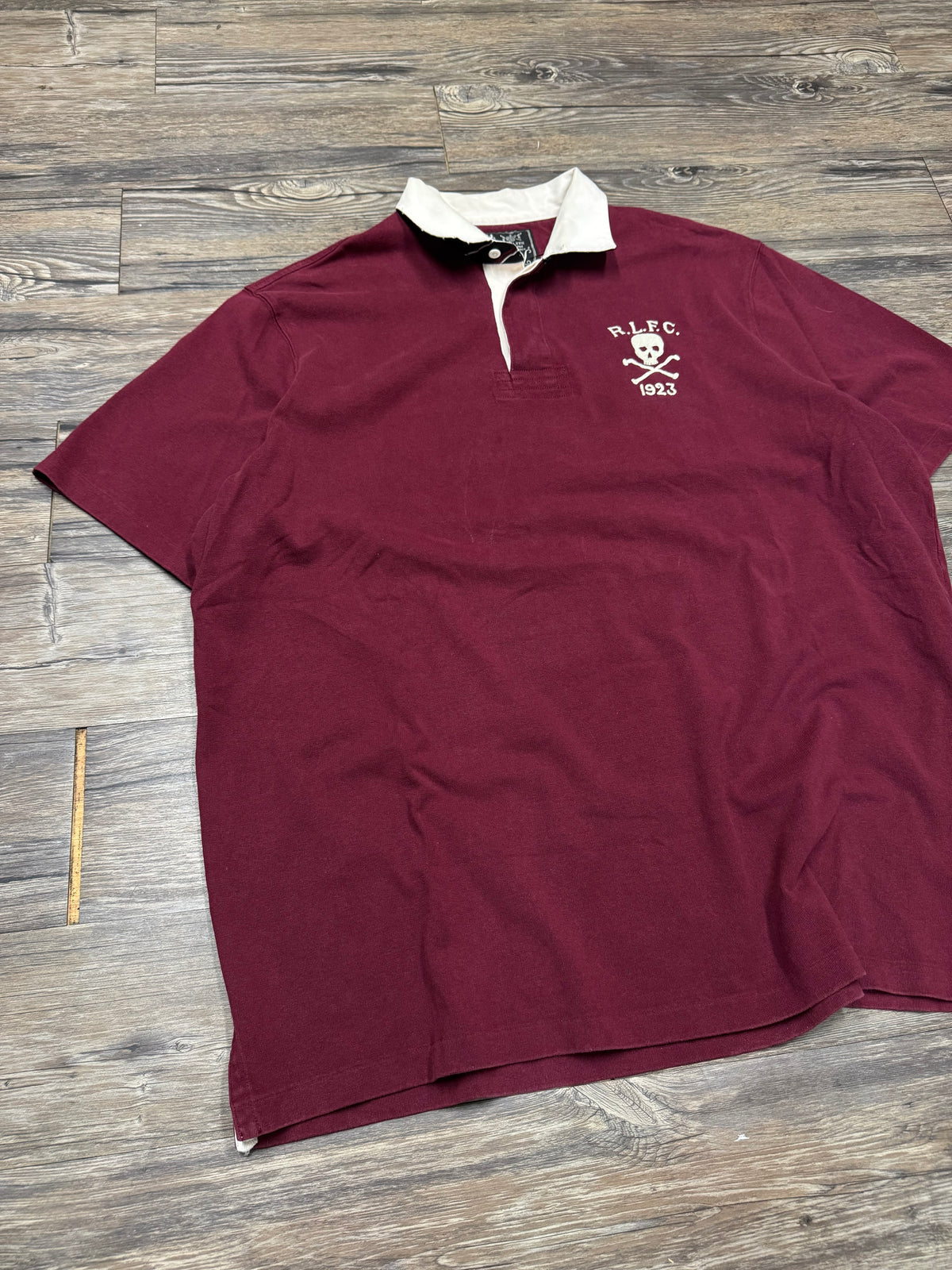 POLO RALPH LAUREN RLFC SKULL & CROSSBONES POLO (XXL)