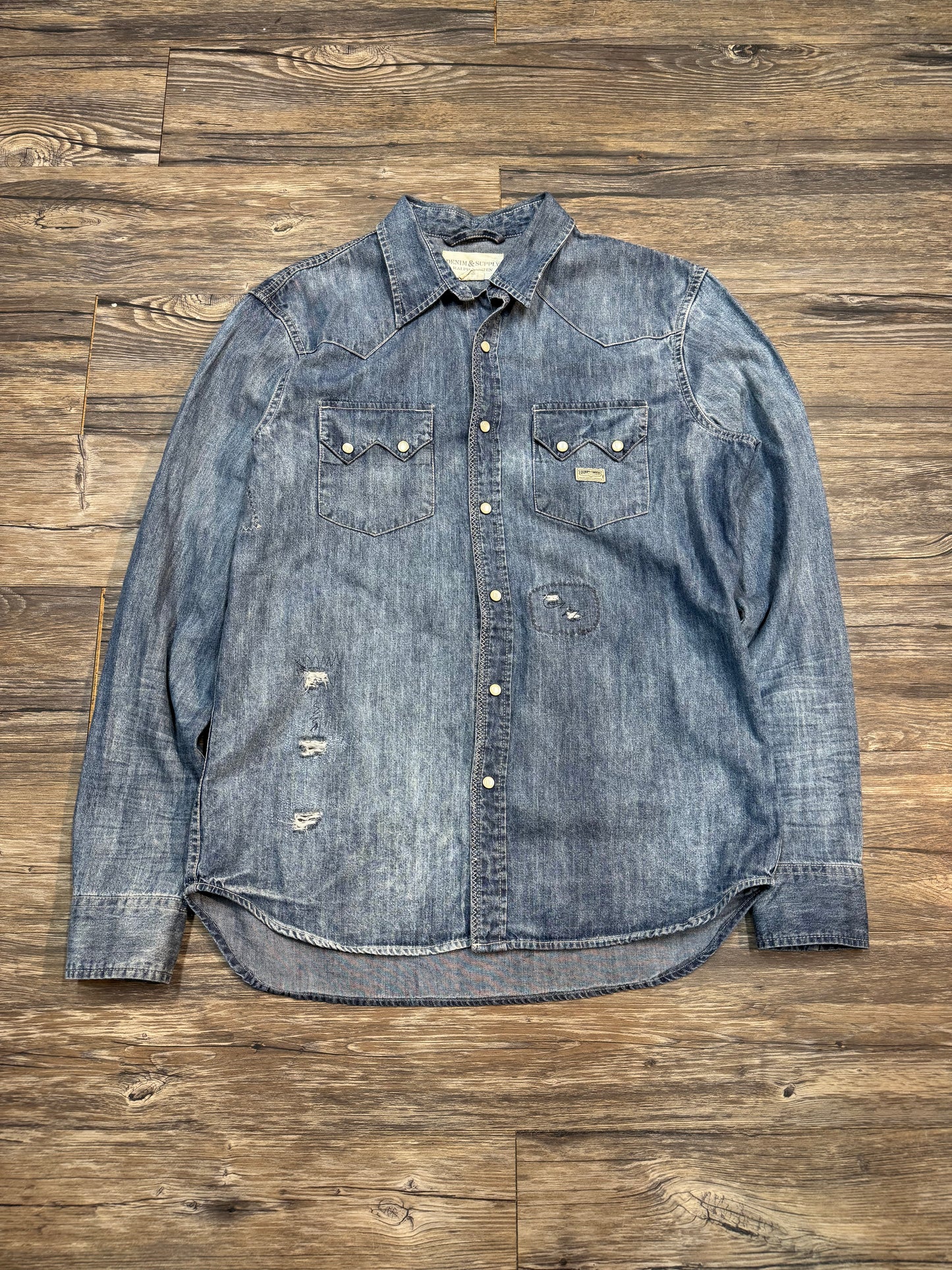 DENIM AND SUPPLY RALPH LAUREN DENIM JACKET (MEDIUM)