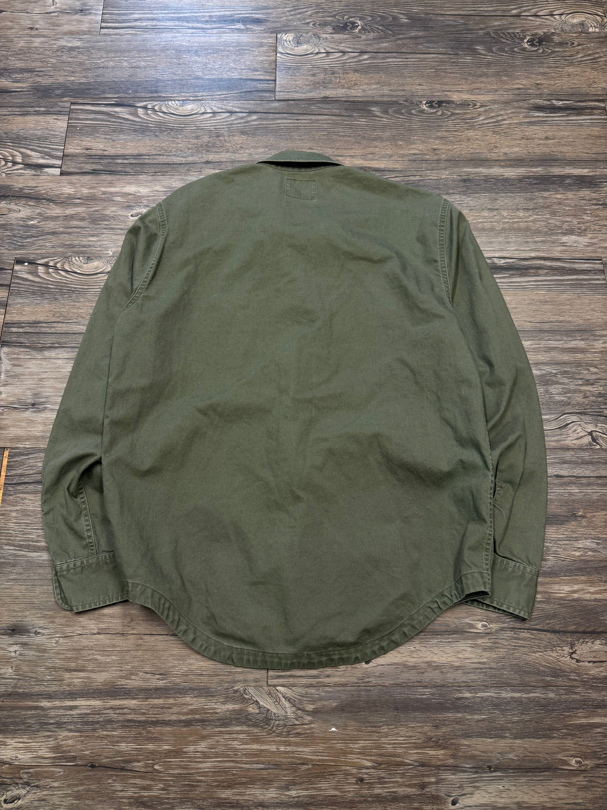 ABERCROMBIE & FITCH BUTTON UP MILITARY JACKET (M)