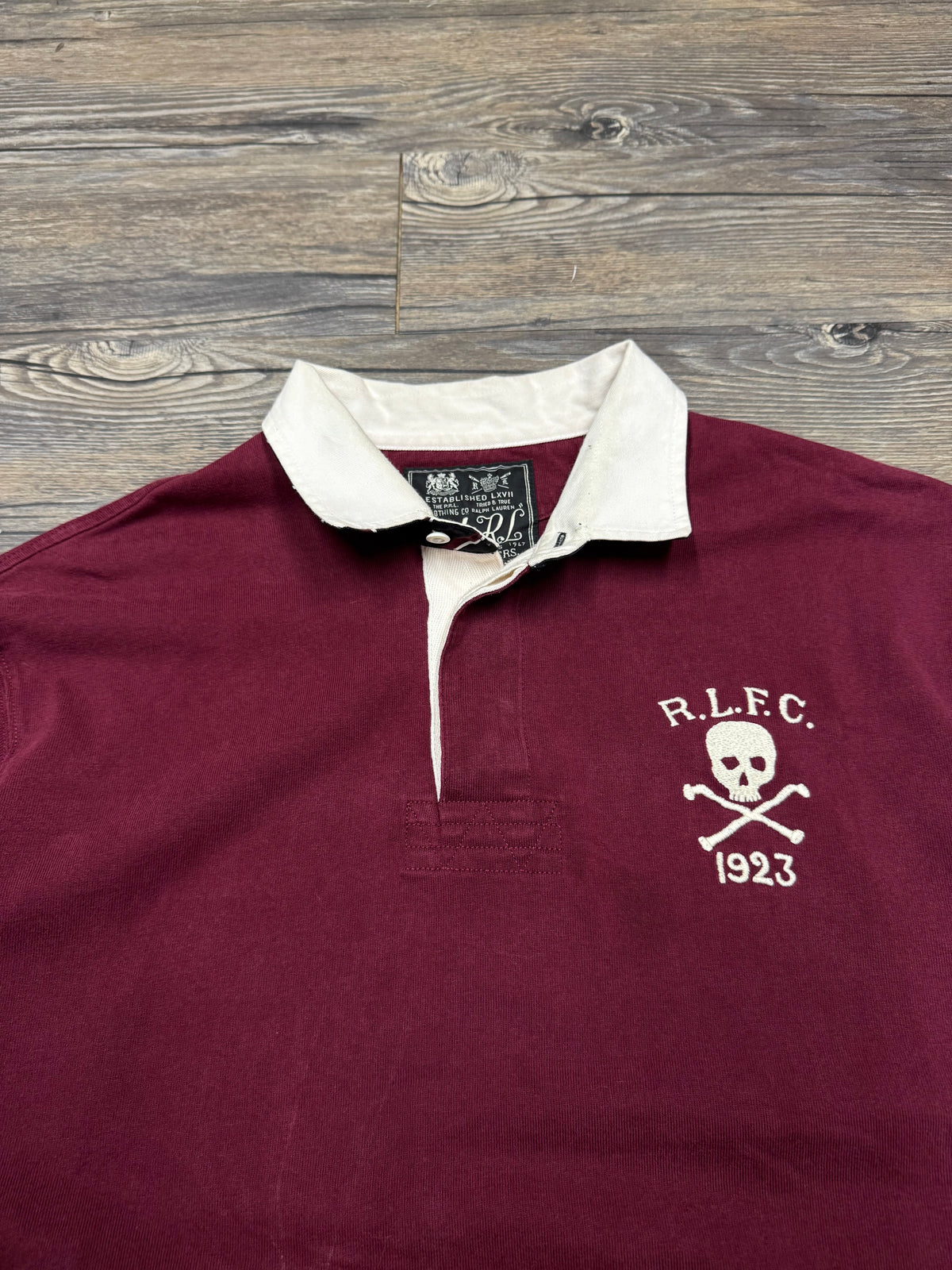 POLO RALPH LAUREN RLFC SKULL & CROSSBONES POLO (XXL)