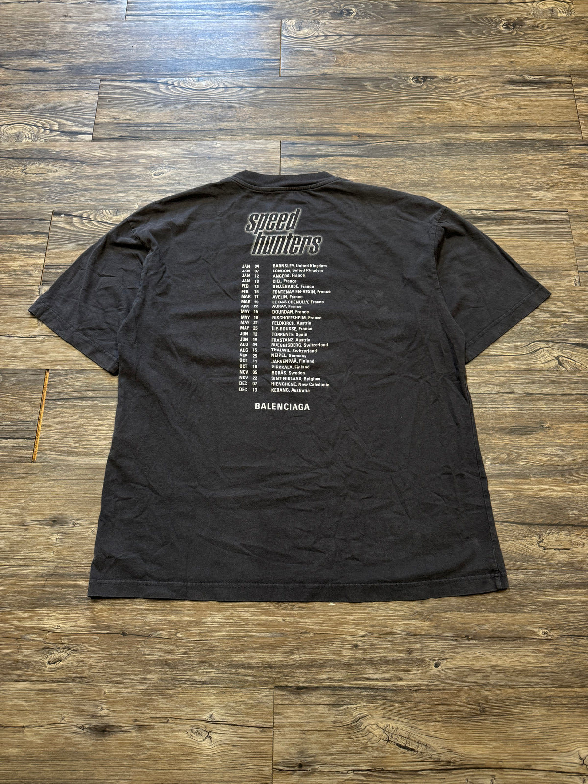 BALENCIAGA SPEED HUNTERS T-SHIRT (S)