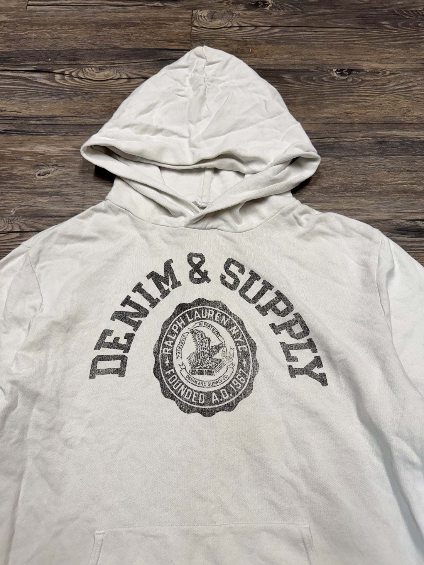 RALPH LAUREN DENIM & SUPPLY HOODIE (L)