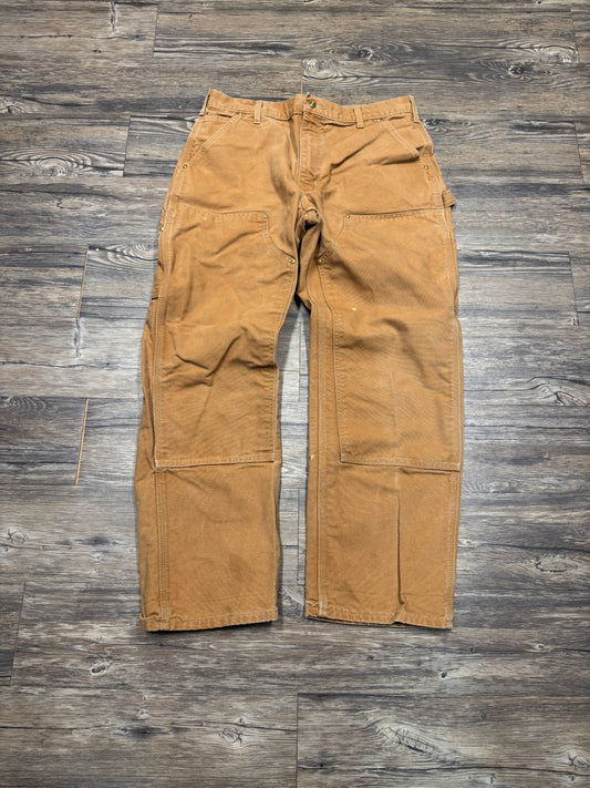 CARHARTT TAN DOUBLE KNEES (36x30)