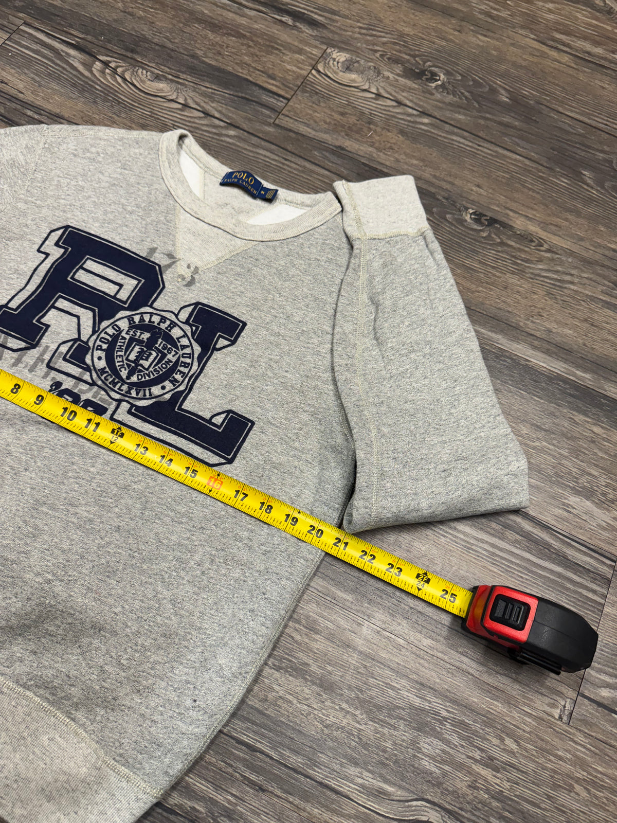 POLO RALPH LAUREN CENTER LOGO CREWNECK (M)