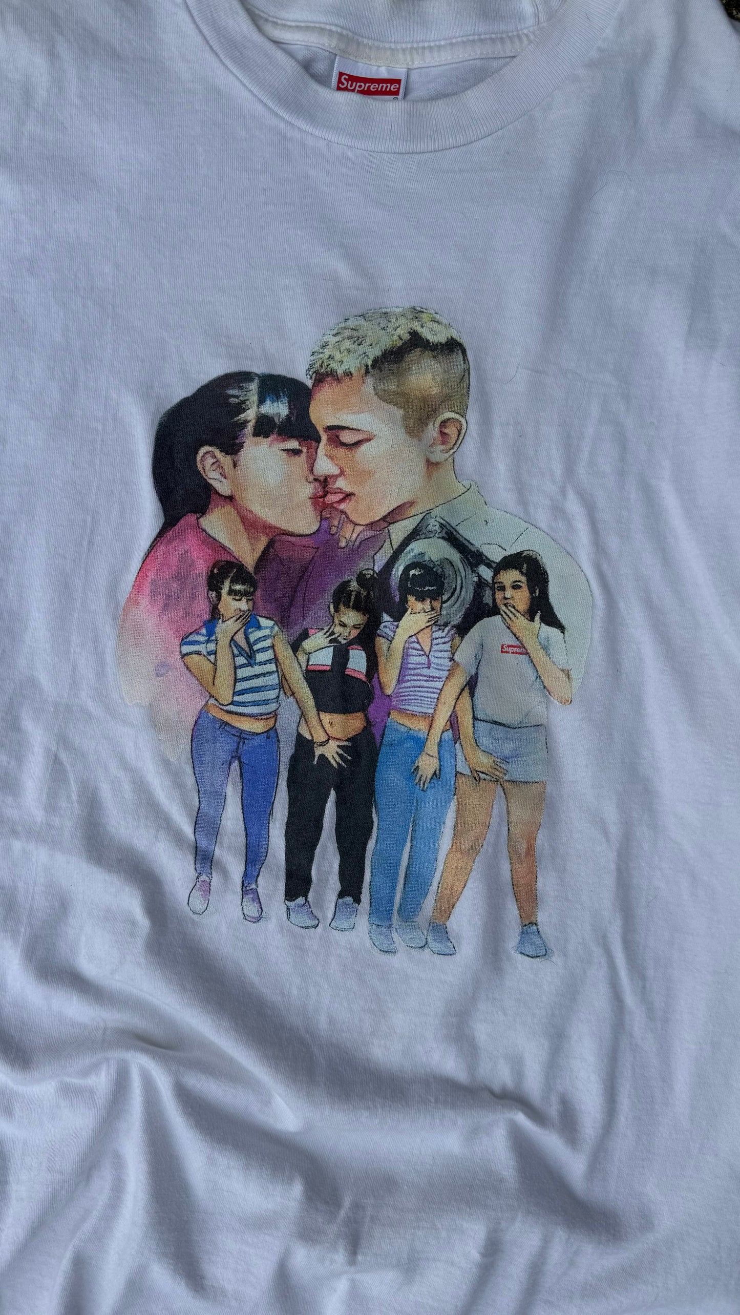 SUPREME LOVERS GRAPHIC TEE (L)