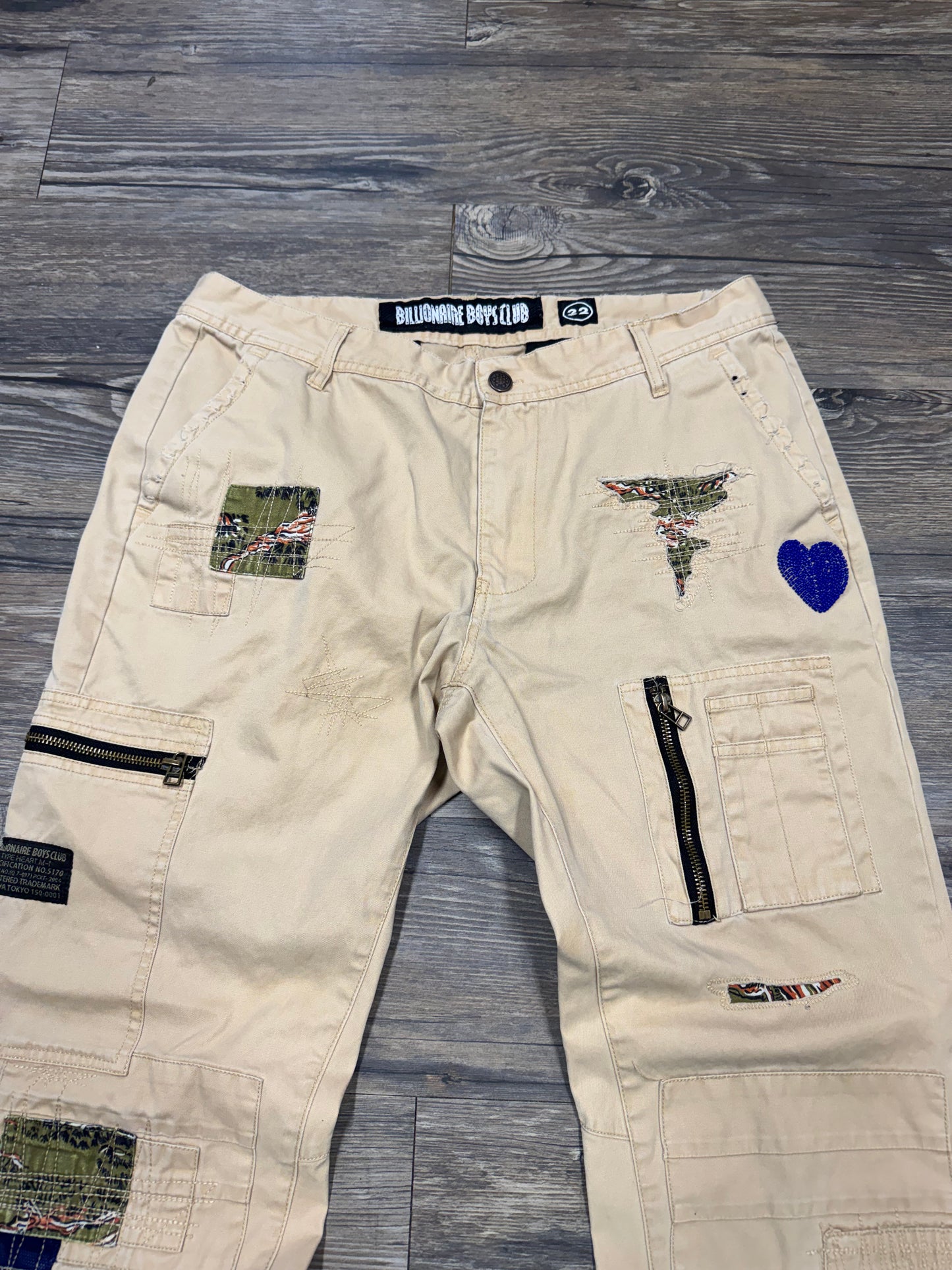 BILLIONAIRE BOYS CLUB PATCHED TECHNICAL PANTS (32)