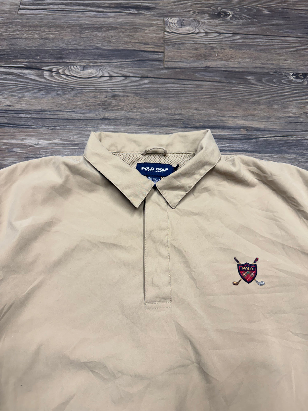 POLO RALPH LAUREN GOLF QUARTER ZIP HARRINGTON LIGHTWEIGHT JACKET (XL)