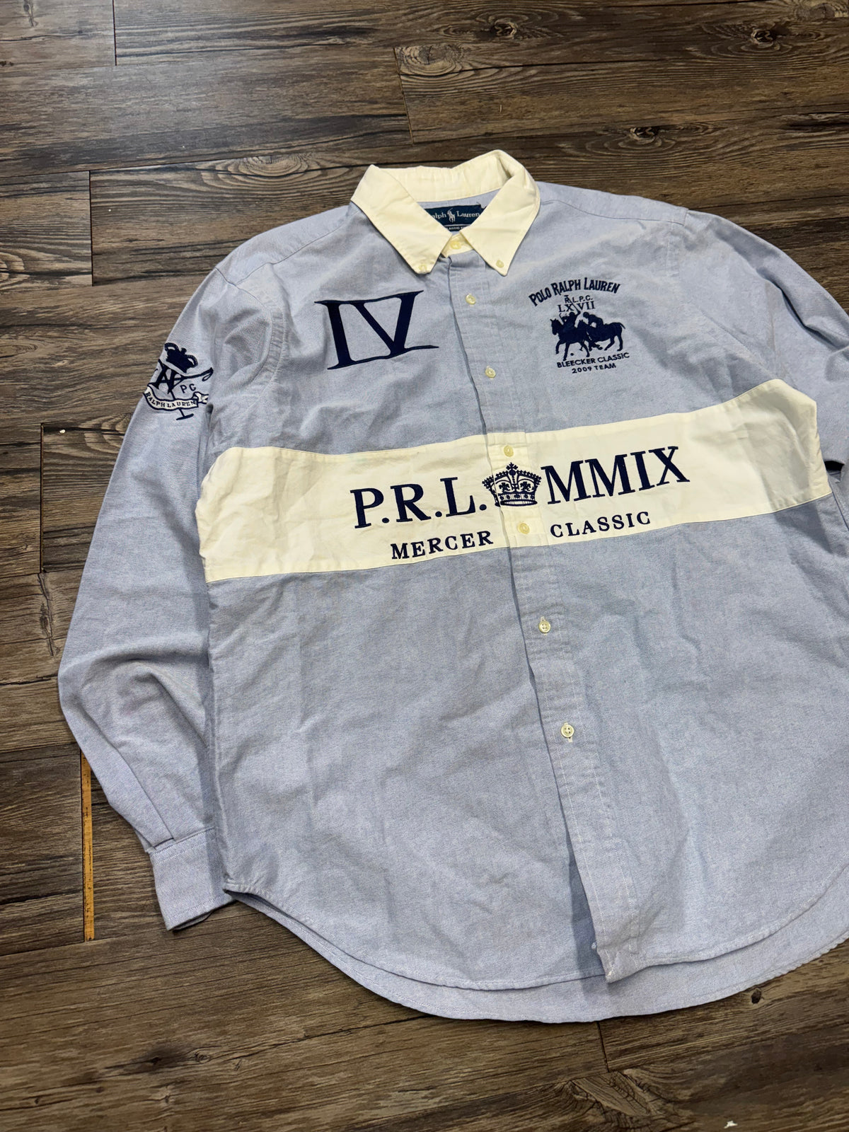 POLO RALPH LAUREN MERCER CLASSIC BUTTON-UP (XL)