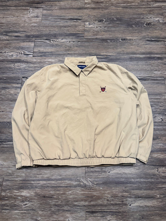 POLO RALPH LAUREN GOLF QUARTER ZIP HARRINGTON LIGHTWEIGHT JACKET (XL)