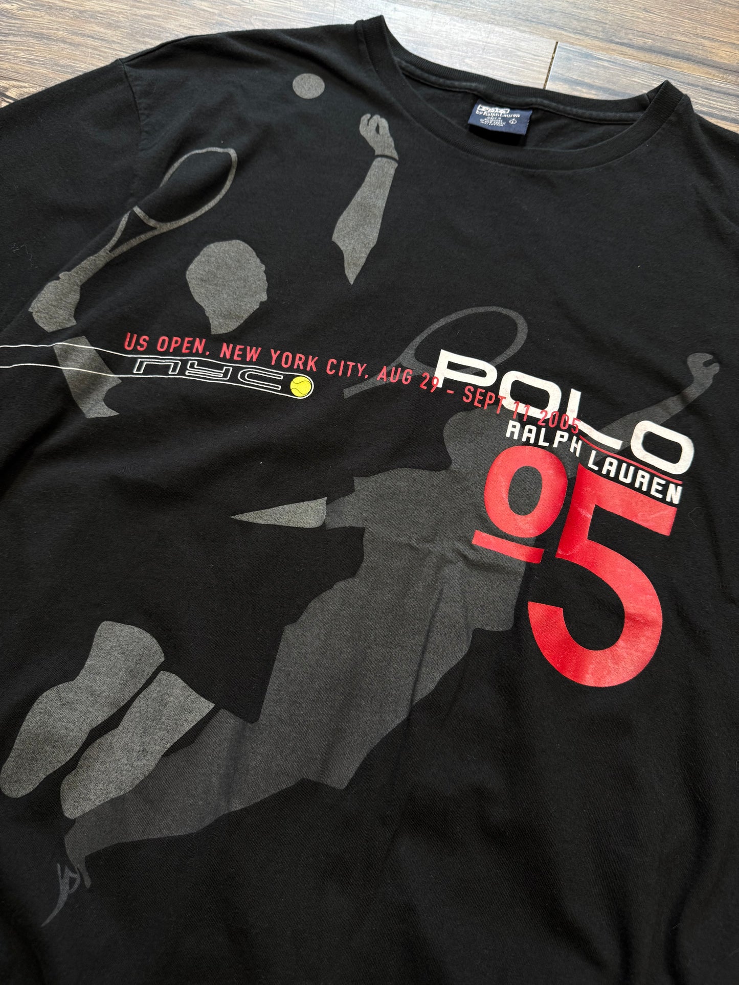 POLO RALPH LAUREN 2005 US OPEN T-SHIRT (L)