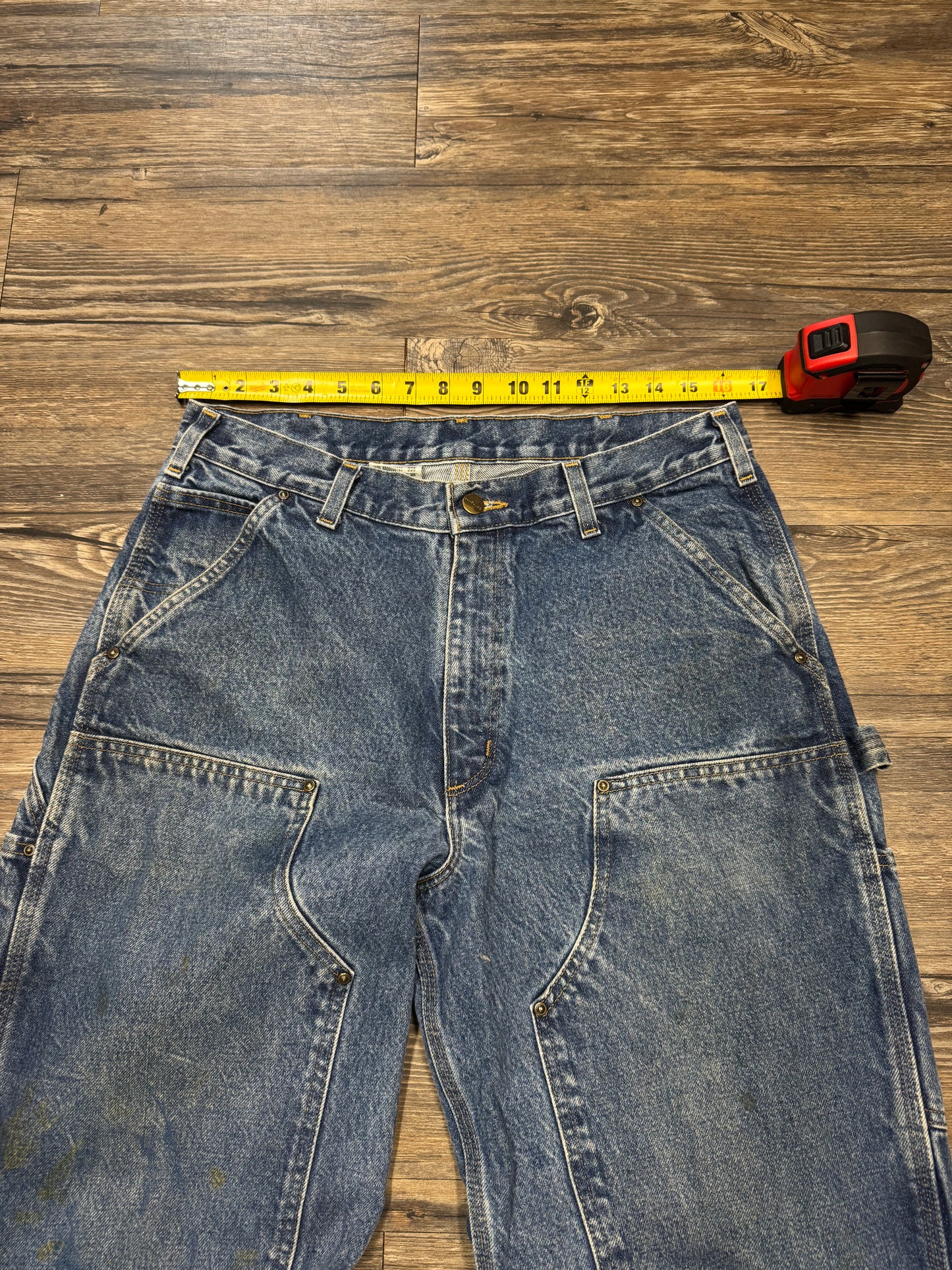 CARHARTT VINTAGE DOUBLE KNEE JEANS (34x32)