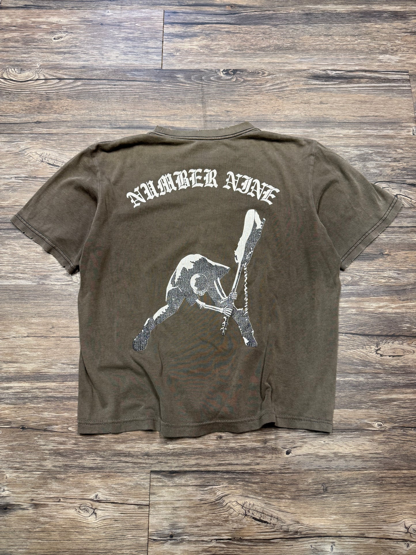 NUMBER (N)INE SS04 THE CLASH DOUBLE SKULL TEE (2)