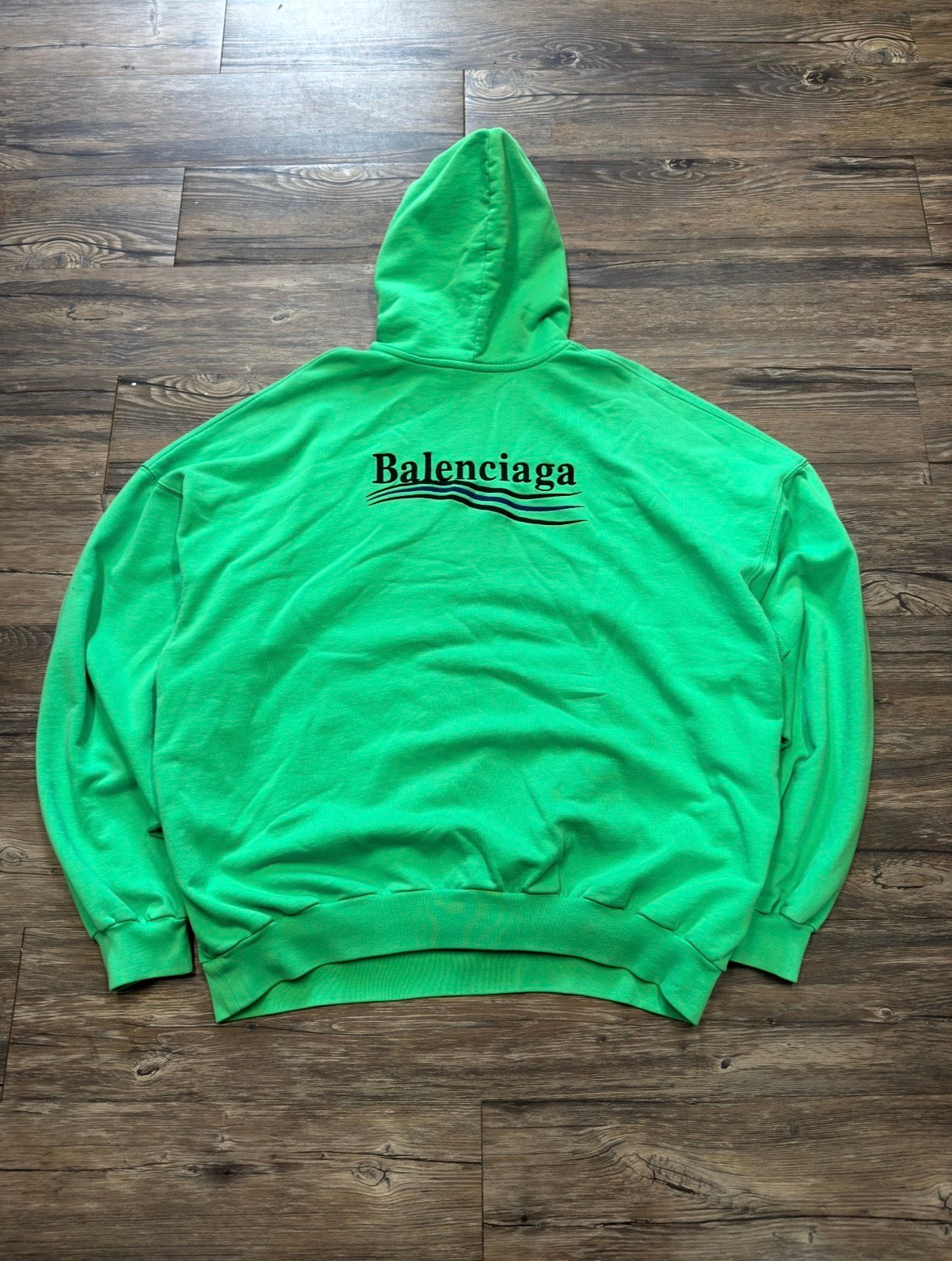 BALENCIAGA CAMPAIGN LOGO HOODIE (2)