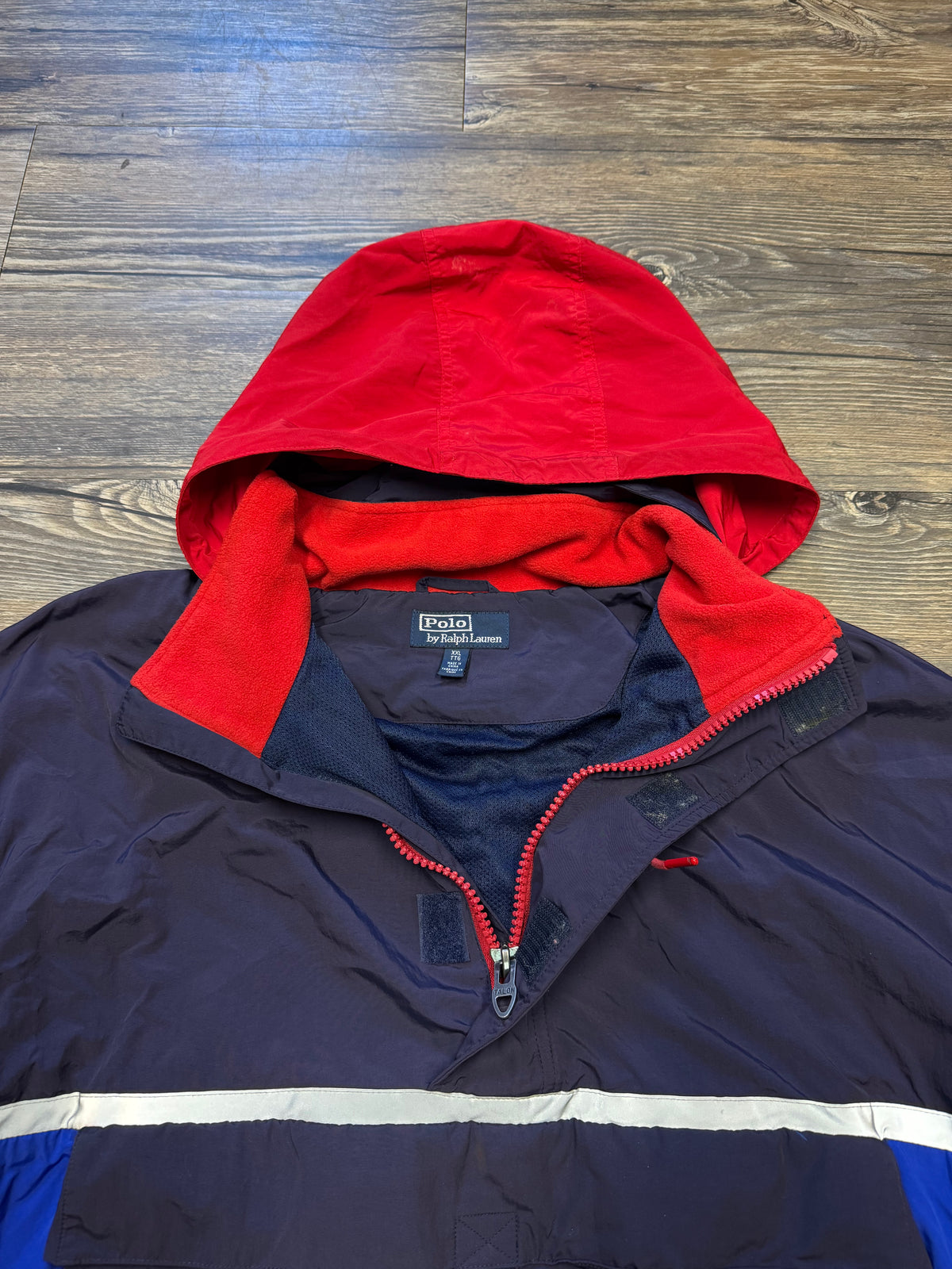 POLO RALPH LAUREN MULTI-COLOR CAPSULE COLLECTION ANORAK (XXL)