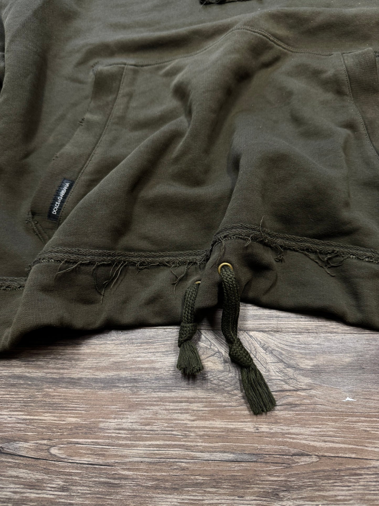 DOLCE & GABBANA MILITARY HOODIE (L-XL)