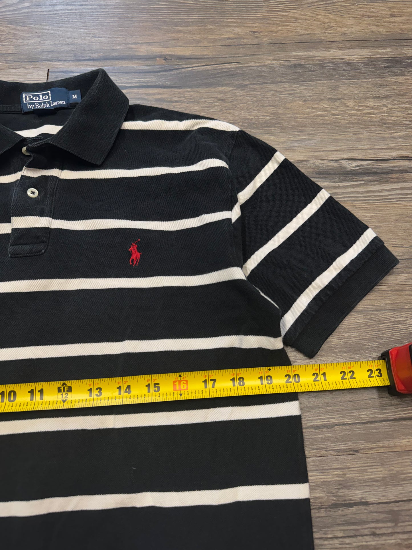 POLO RALPH LAUREN STRIPED POLO (M)
