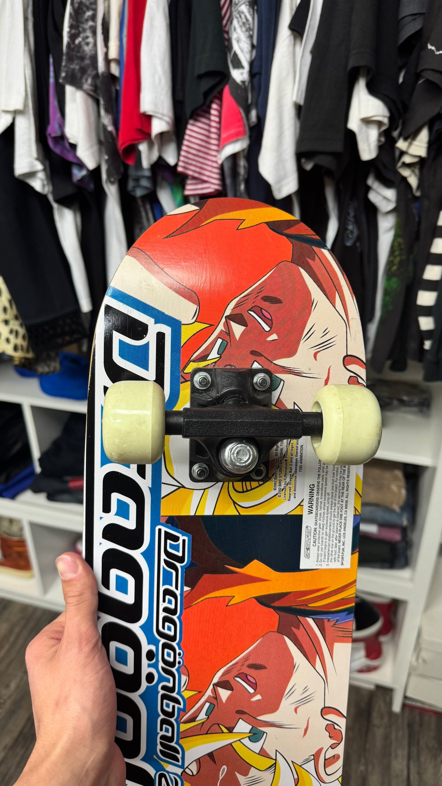 DRAGON BALL Z 2001 BIRD STUDIO SKATE BOARD