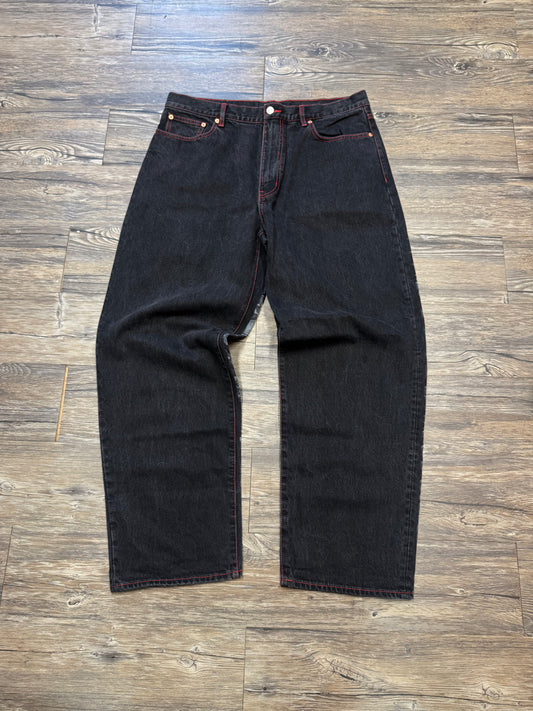 PALACE FW25 SUSANOO P90 STENCIL BAGGY DENIM (34)