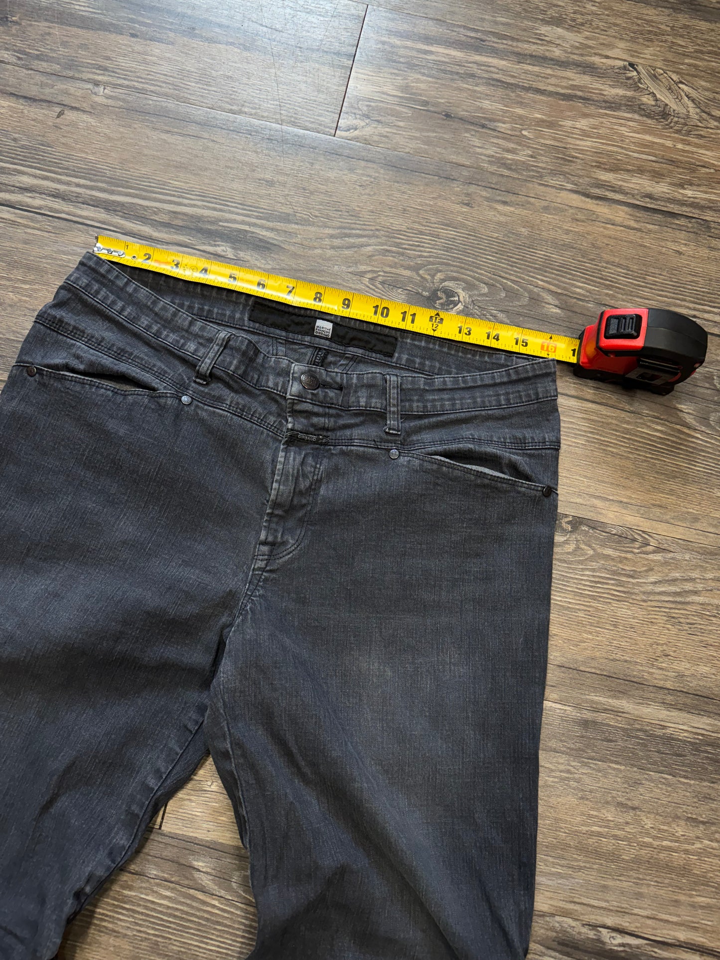 MARITHE & FRANCOIS GIRBAUD VINTAGE DARK DISTRESSED DENIM (32)