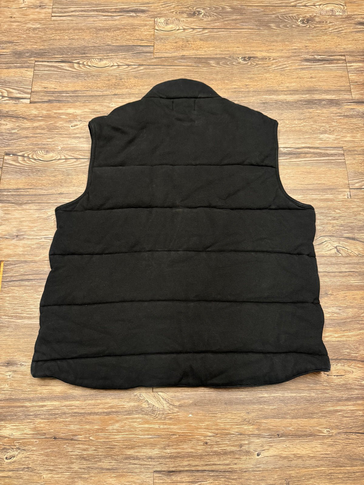 POLO RALPH LAUREN PLAID LINED QUILTED PUFFER VEST (XL)
