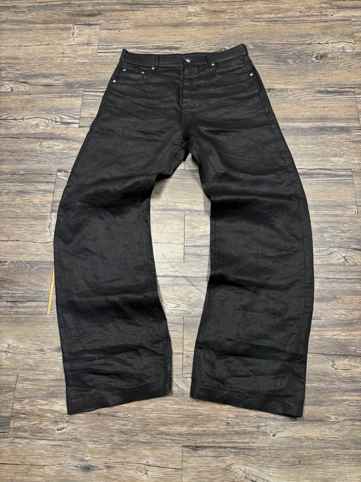 RICK OWENS SS25 GETH CUT DENIM JEANS (32)