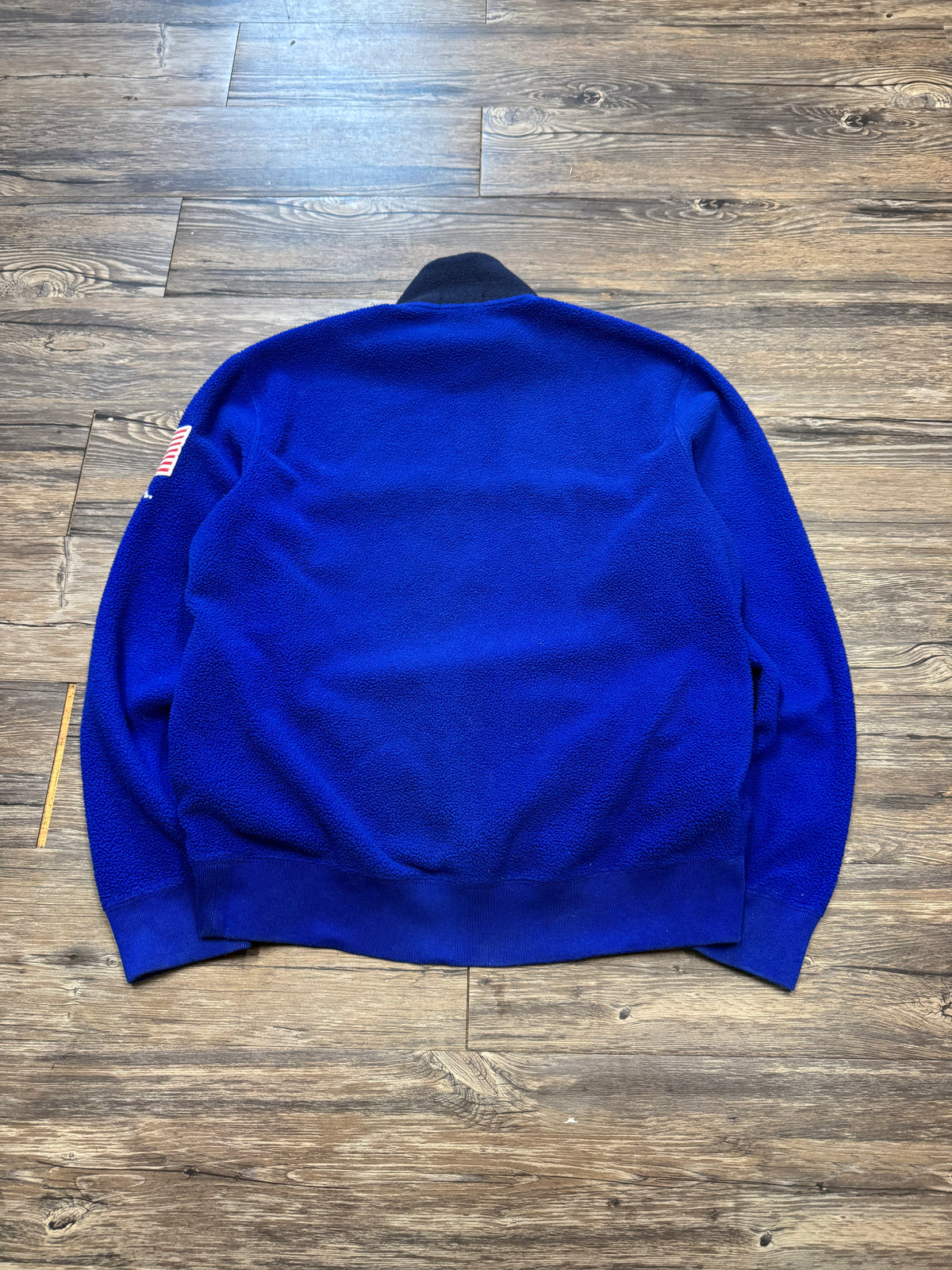 POLO RALPH LAUREN USA FLEECE QUARTER ZIP (M)