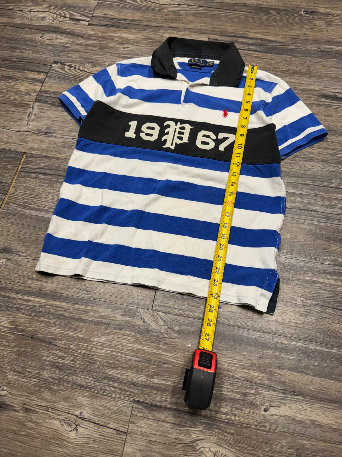 POLO RALPH LAUREN 1967 STRIPED POLO (M)