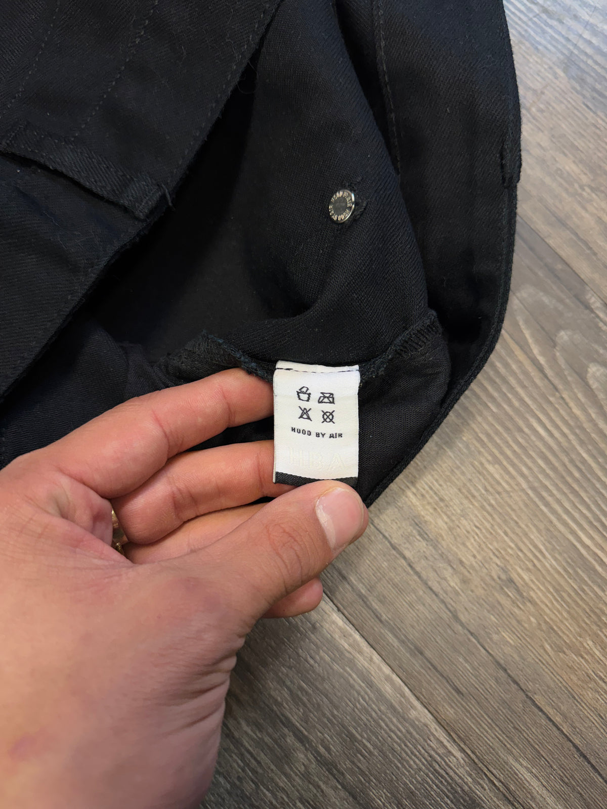 HOOD BY AIR X-RAY DENIM JEANS (32)