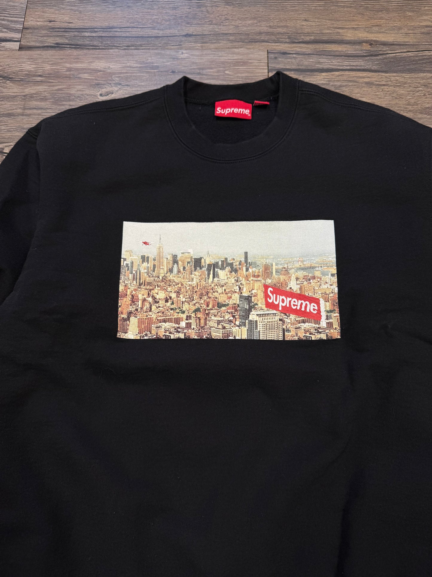 SUPREME FW20 AERIAL CITY VIEW CREWNECK (M)