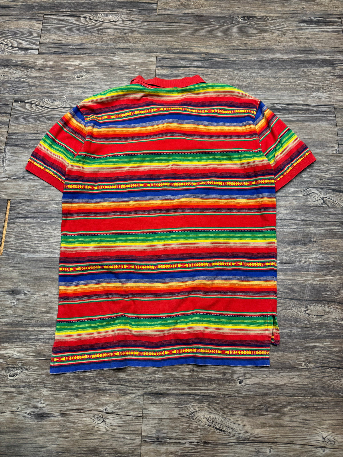 POLO RALPH LAUREN SMALL PONY AZTEC POLO (L)
