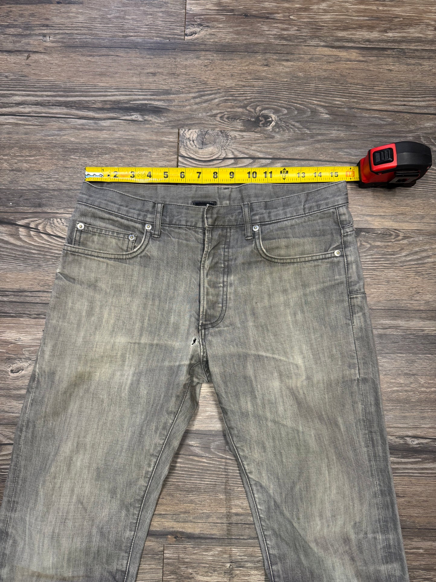 DIOR HOMME 2000’s GREY LONG JEANS (30)