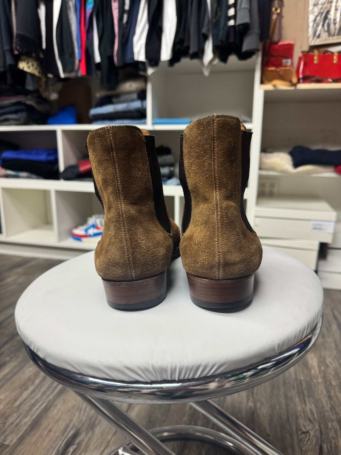 SAINT LAURENT WYATT CHELSEA BOOT (9)