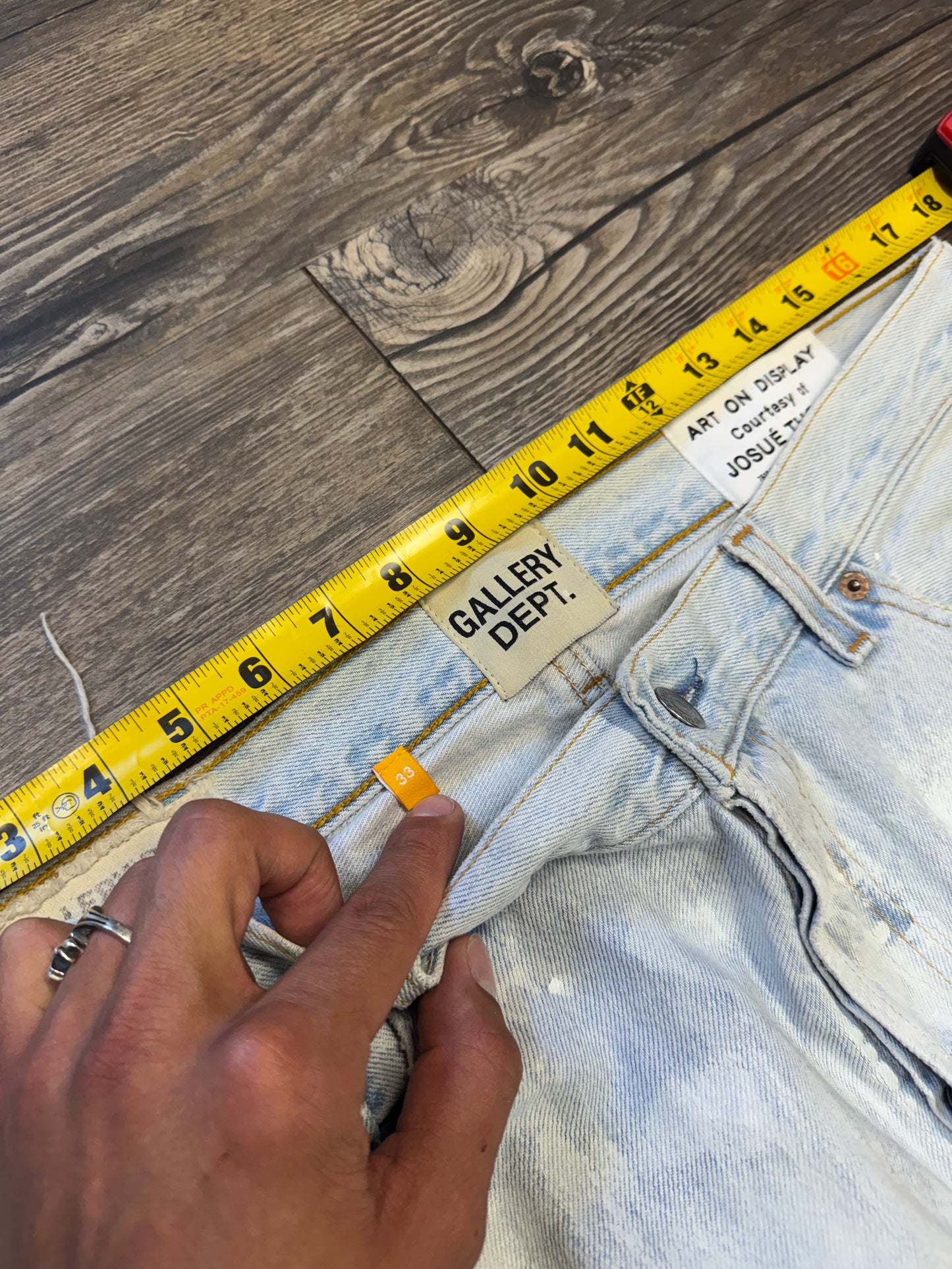 GALLERY DEPT DISTRESSED PAINTED DENIM (34)