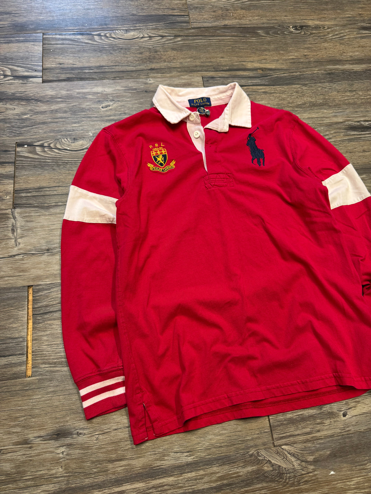 POLO RALPH LAUREN CREST LONG SLEEVE BIG PONY (S)