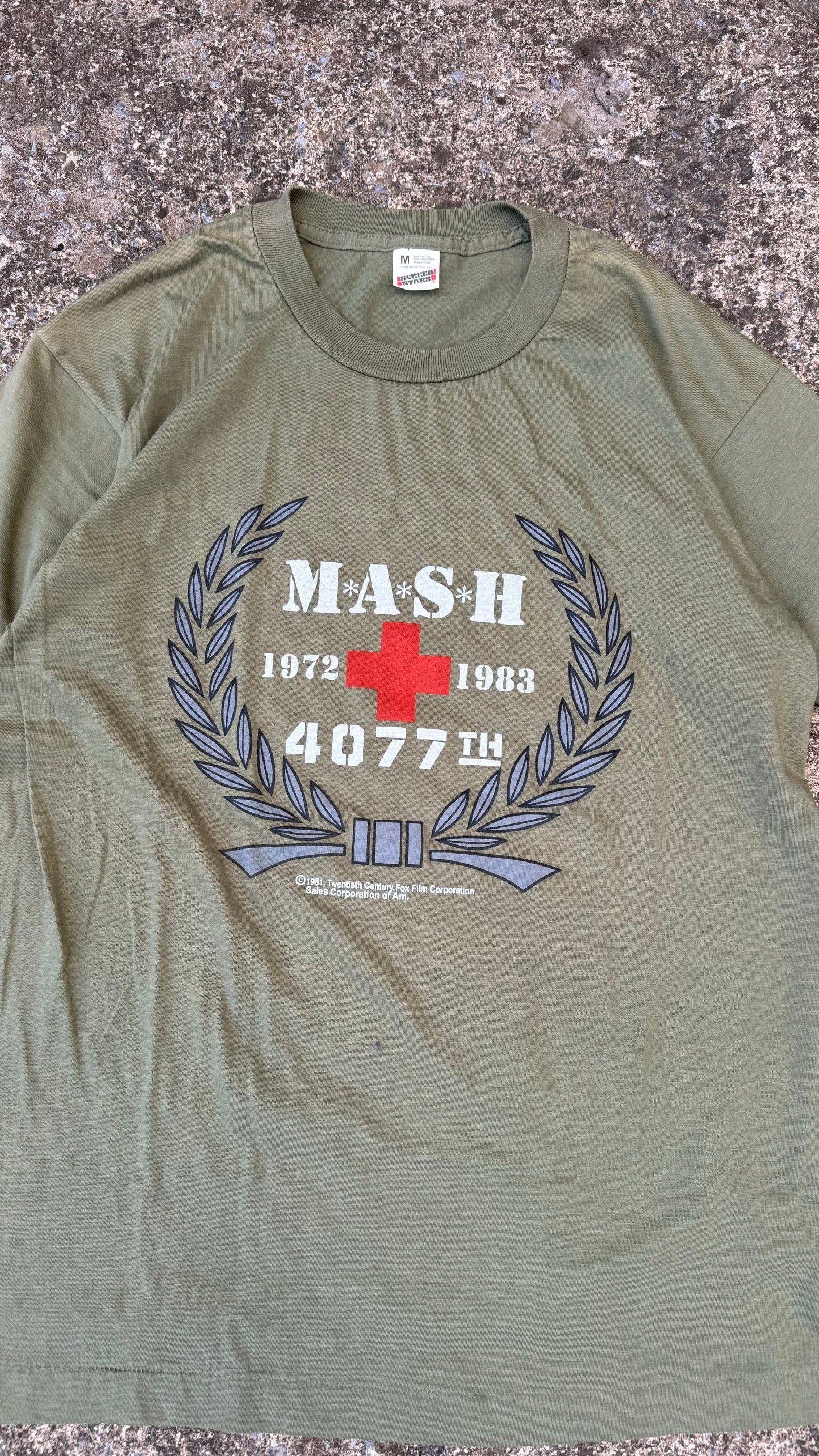 VINTAGE 1980'S MASH TEE (S)