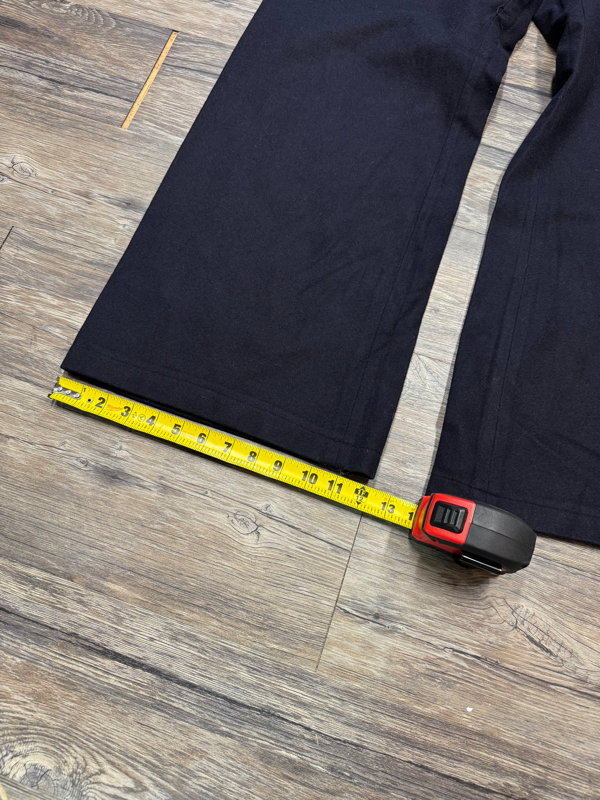 90’s VTG WOOL USN DARK BLUE SAILOR PANTS (33)