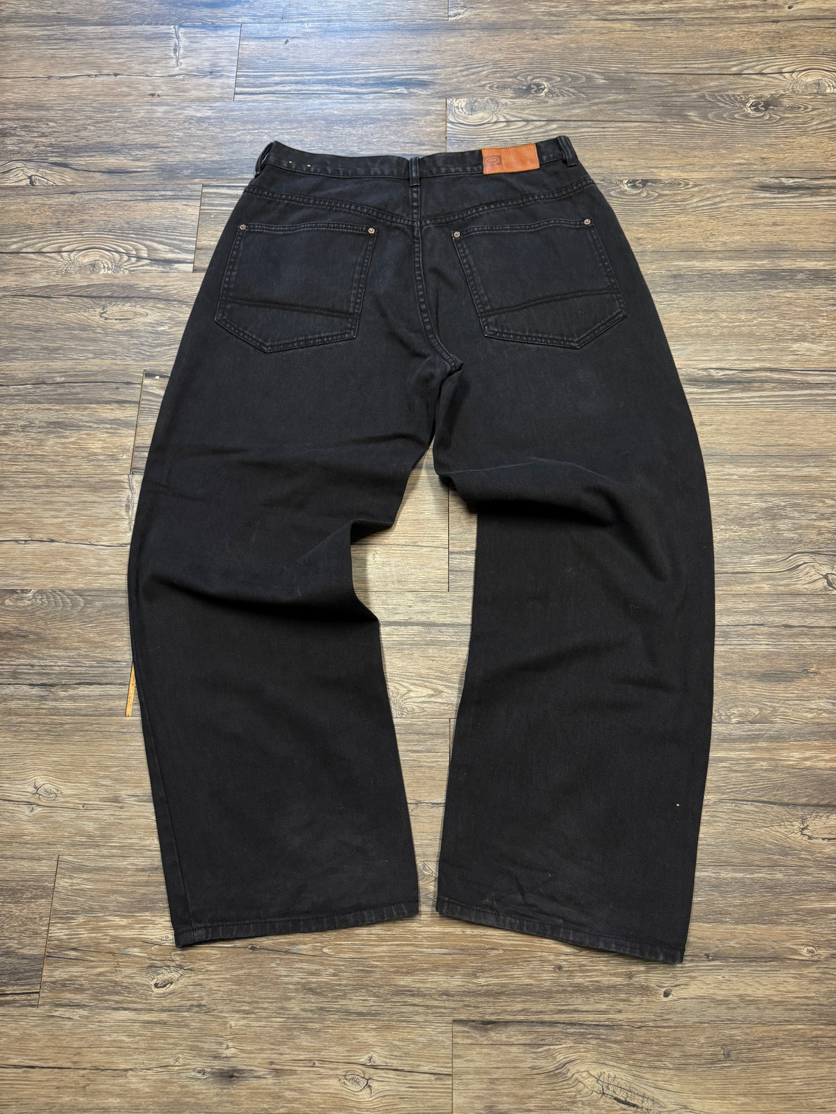 ECKO 5 POCKET UNLTD DENIM WIDE LEG JEANS (34)