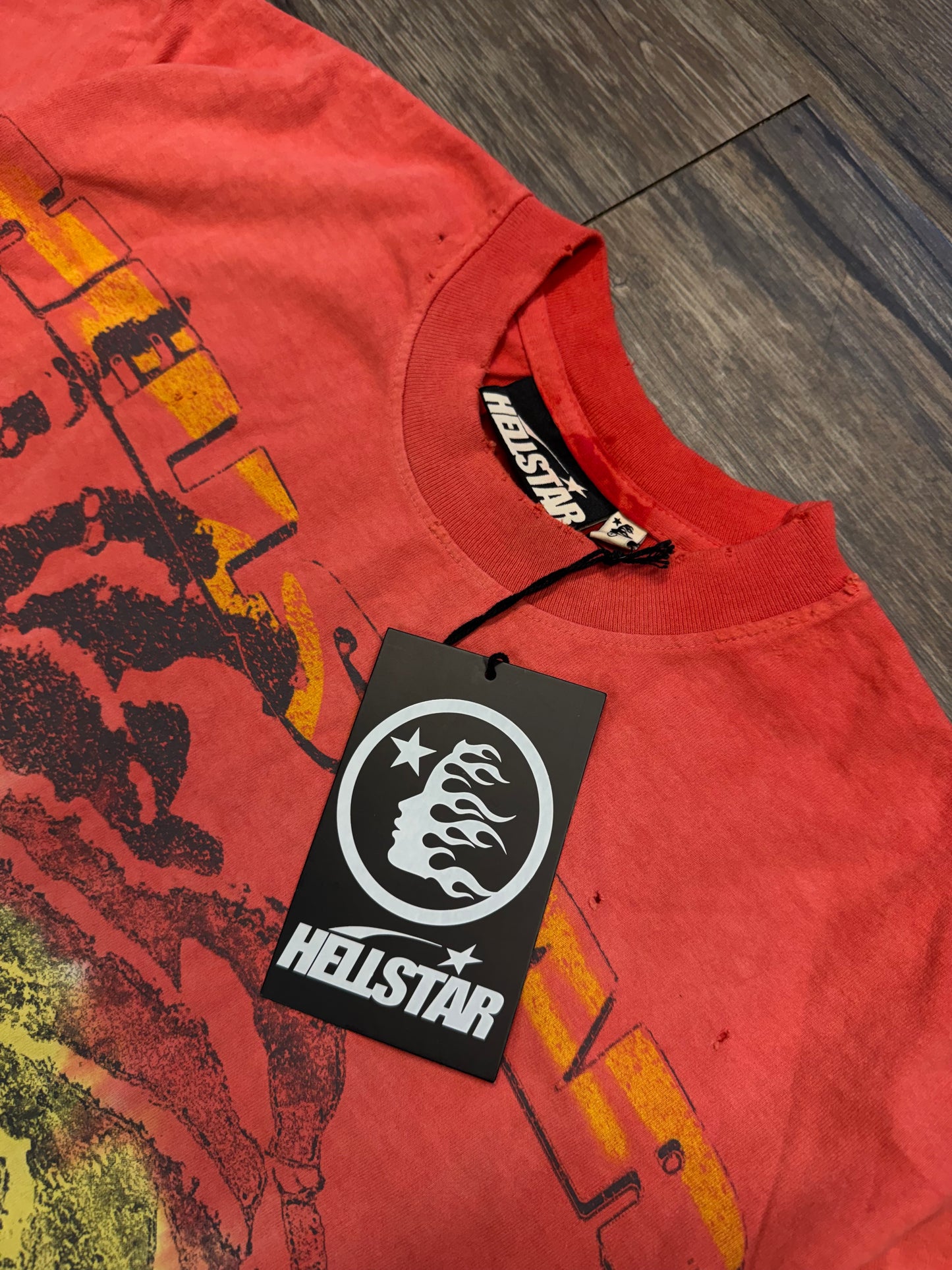 HELLSTAR RASTA GRAPHIC TEE (L)