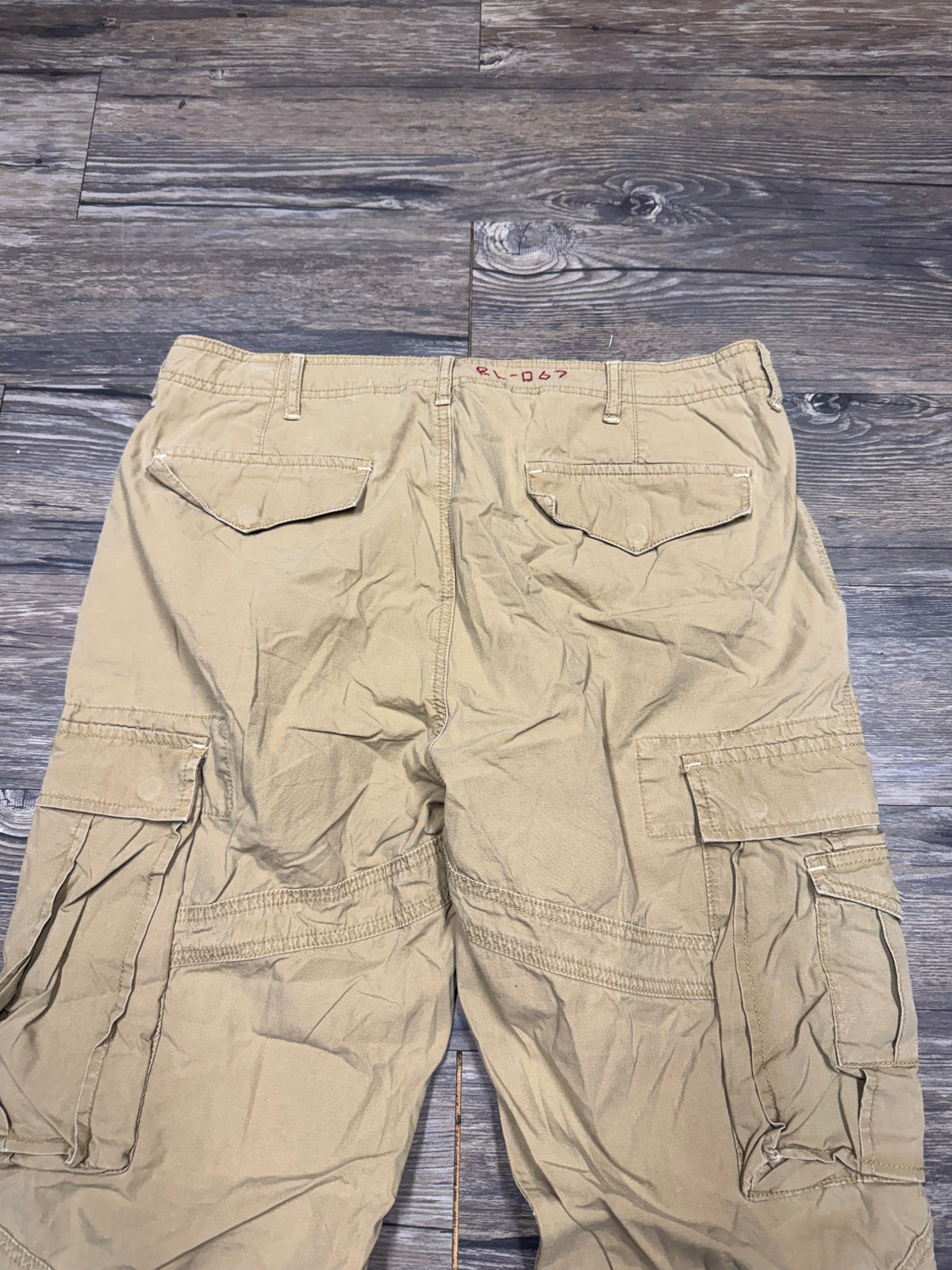 POLO RALPH LAUREN 90s MILITARY SURPLUS PARATROOPER CARGO PANTS (36)