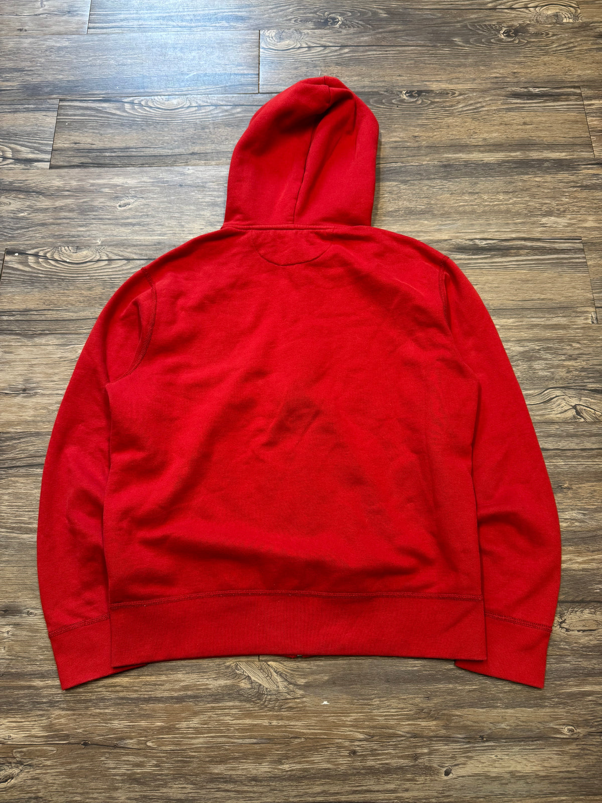 POLO RALPH LAUREN TARTAN HOOD FULL-ZIP HOODIE (M)