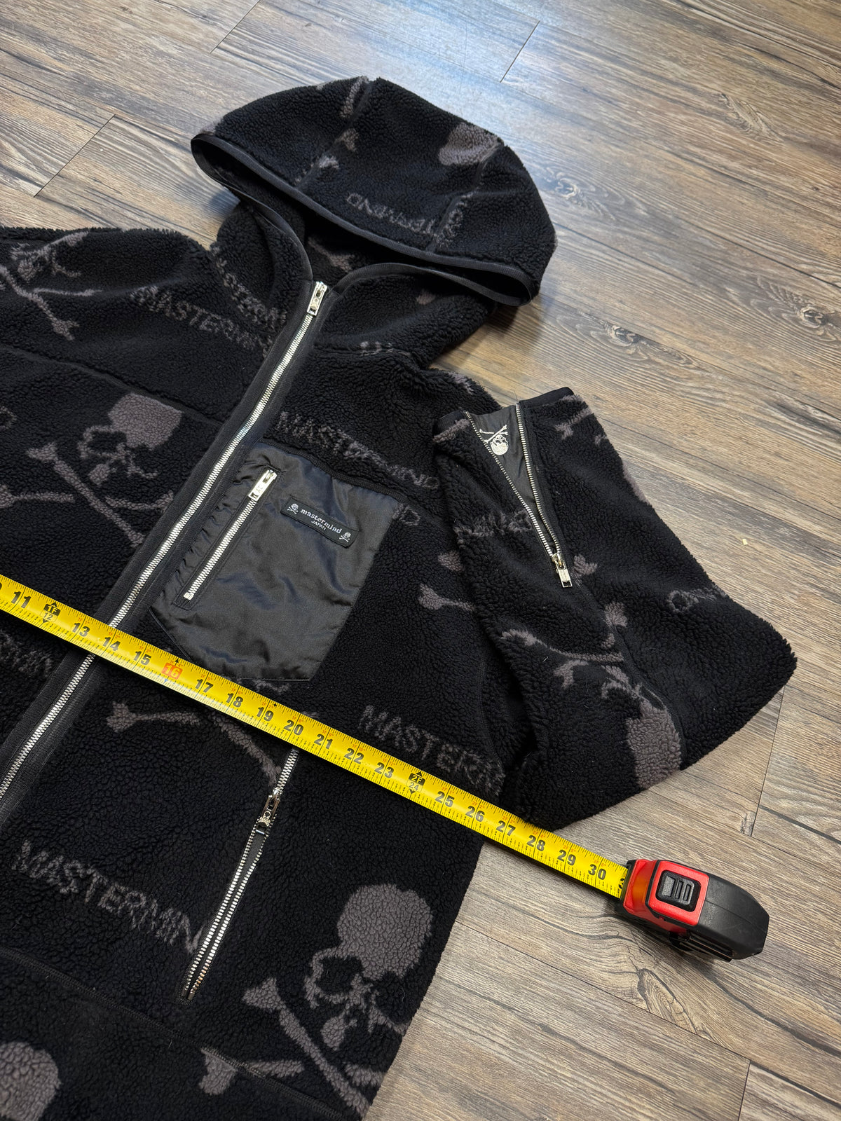 MASTERMIND HYBRID FLEECE HOODED FULL-ZIP (XL)