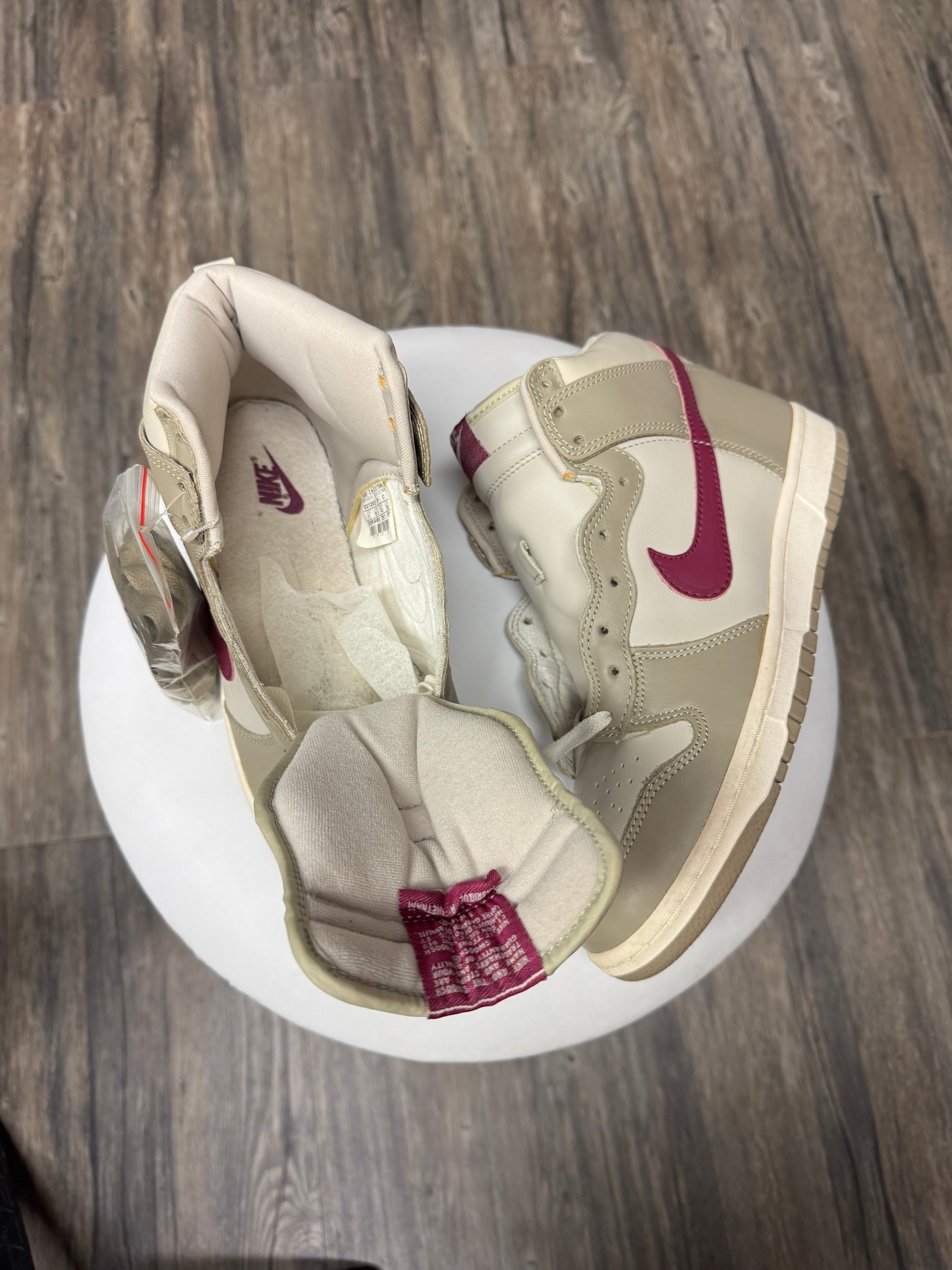 2003 RASPBERRY CREAM DUNK HI’s (9.5M)