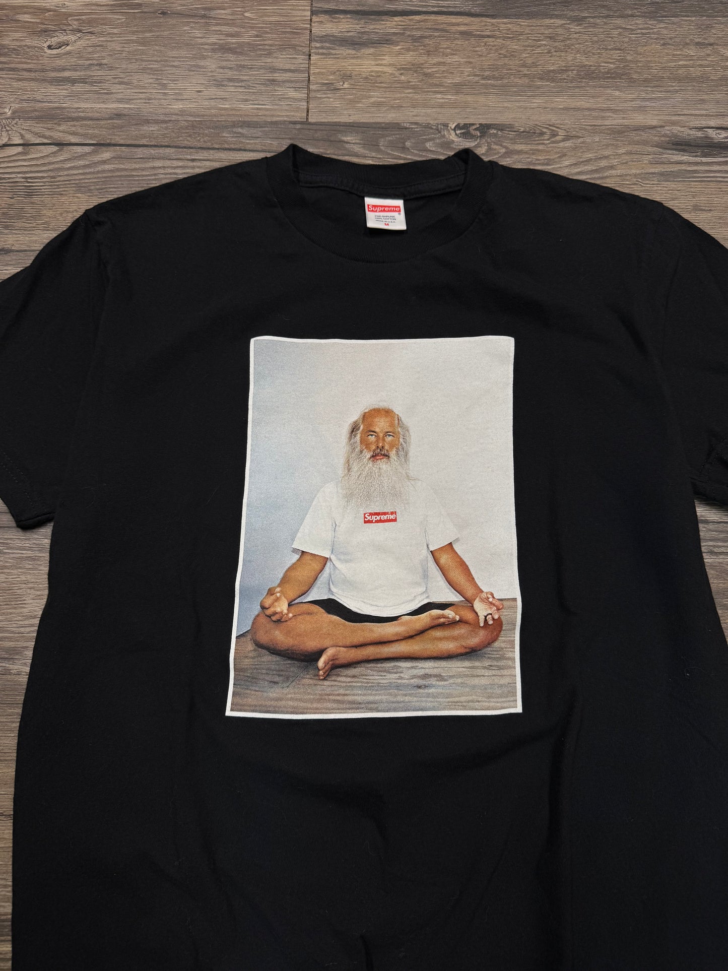 SUPREME FW21 RICK RUBIN BLACK TEE (M)
