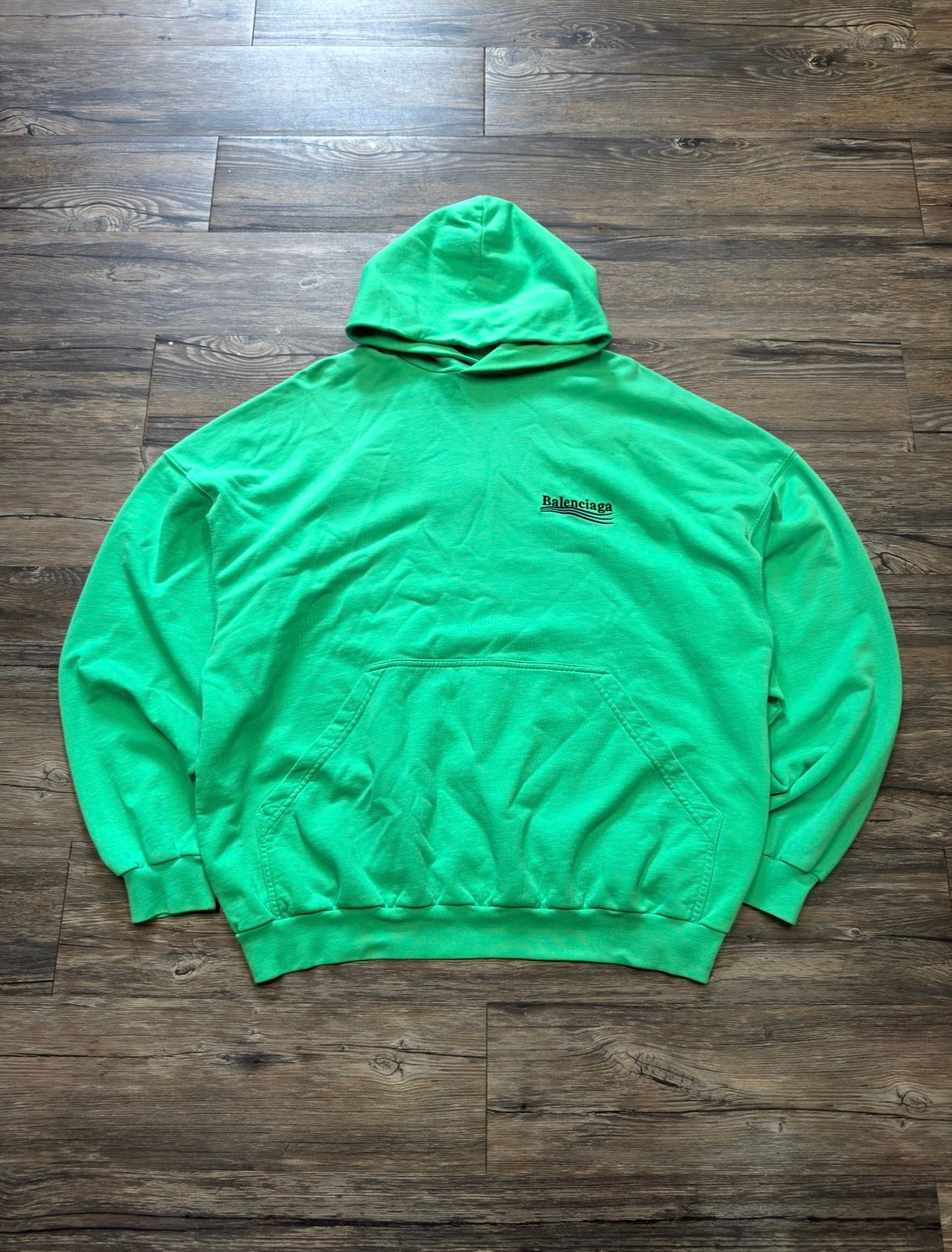 BALENCIAGA CAMPAIGN LOGO HOODIE (2)