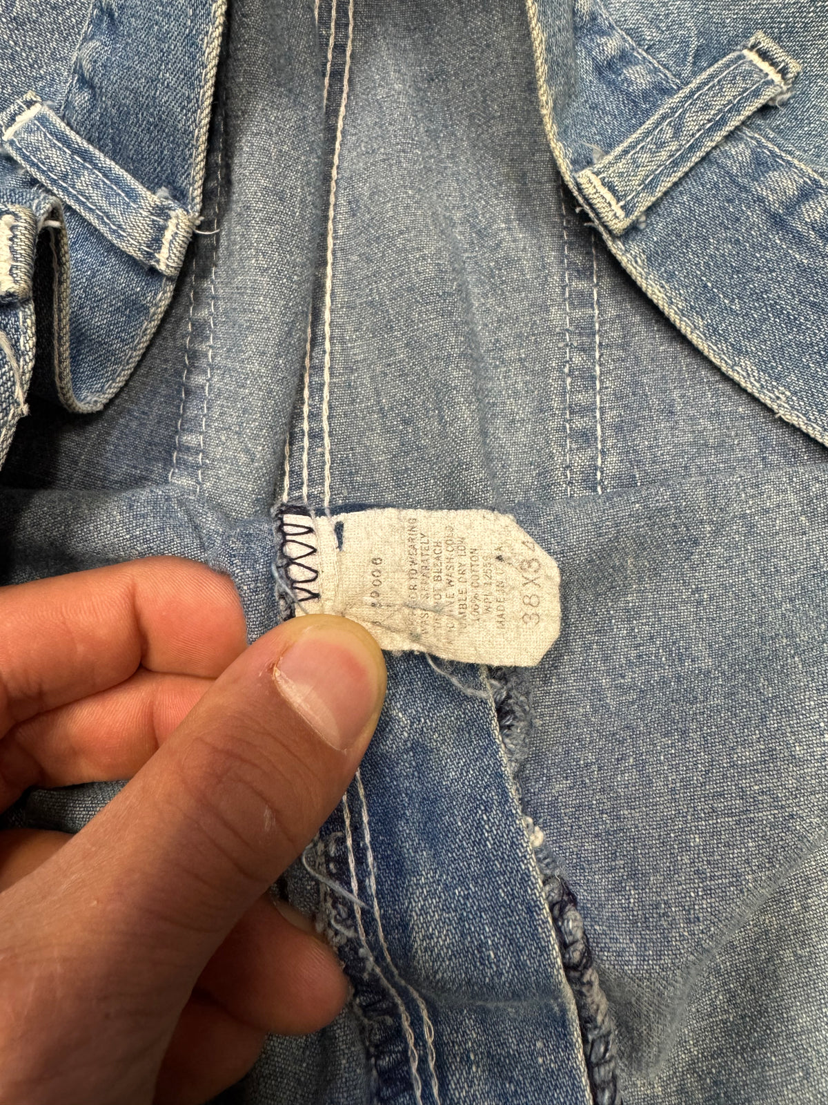 CARHARTT VINTAGE 70'S FADED JEANS (38x34)