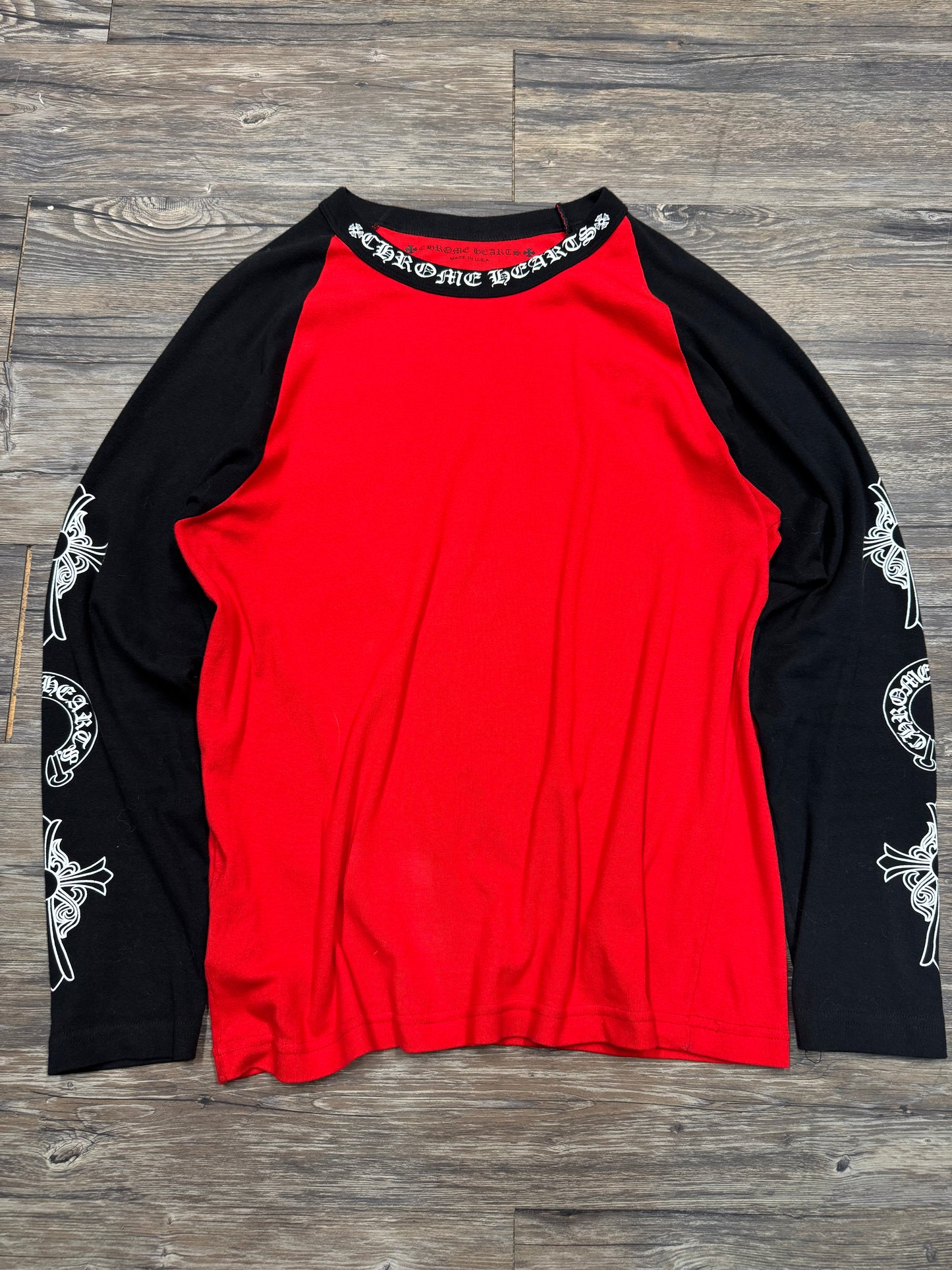 CHROME HEARTS AOP BASEBALL LONGSLEEVE (L)