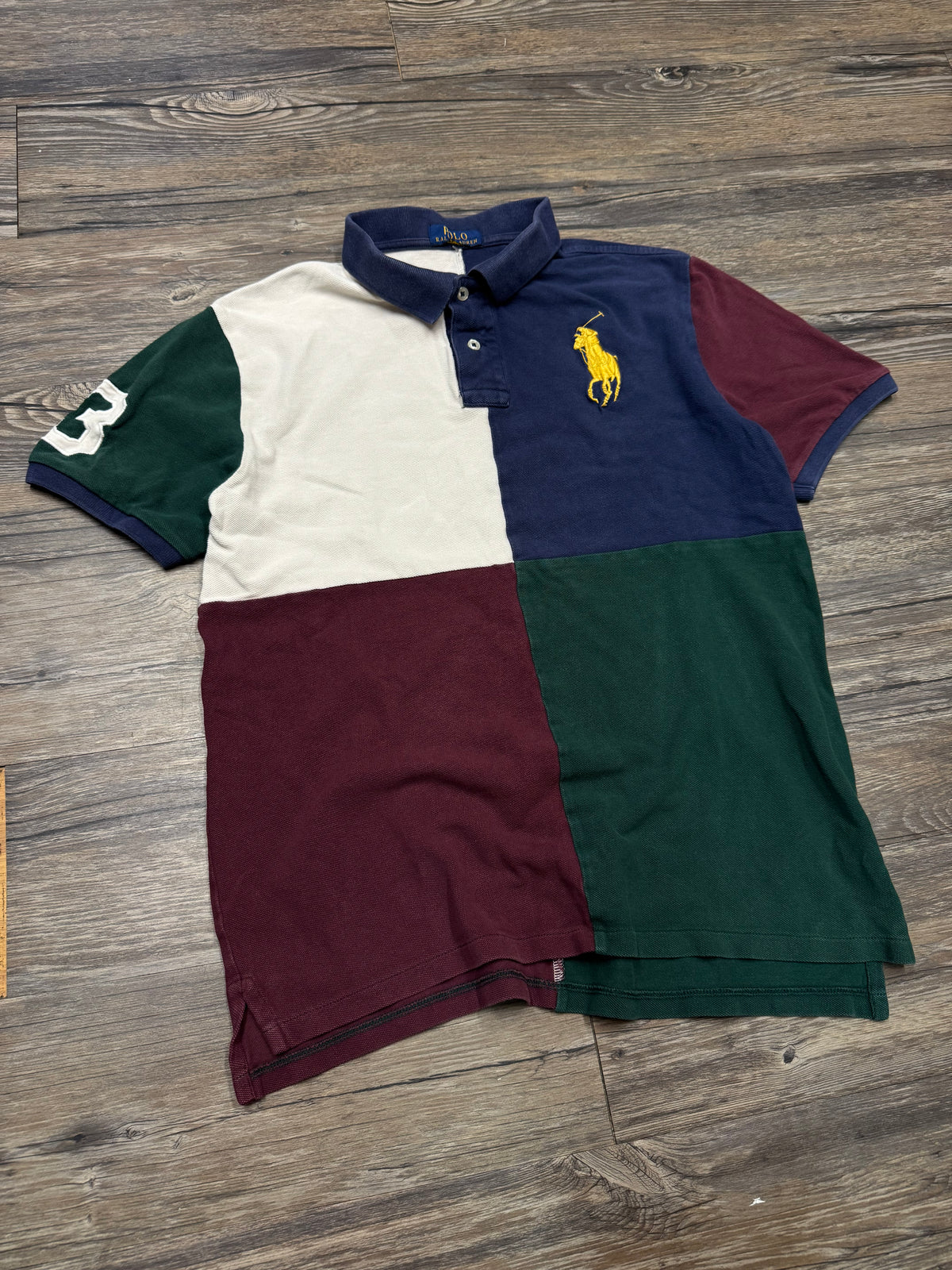 POLO RALPH LAUREN
BIG PONY COLORBLOCK SS POLO (M)