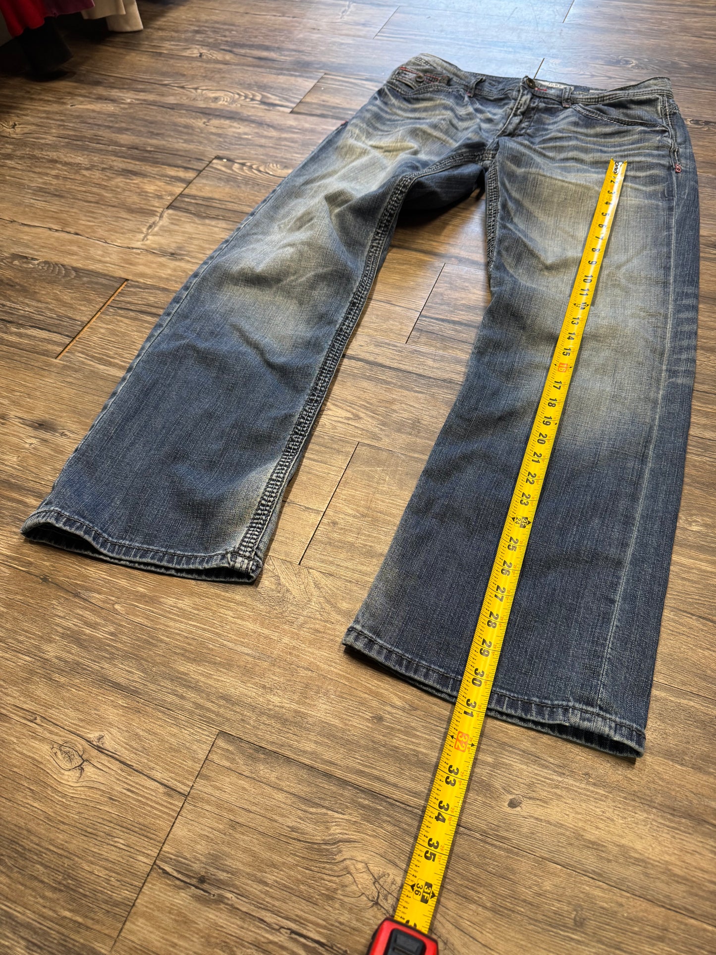 BKE JAKE BOOTCUT FADED JEANS (32)