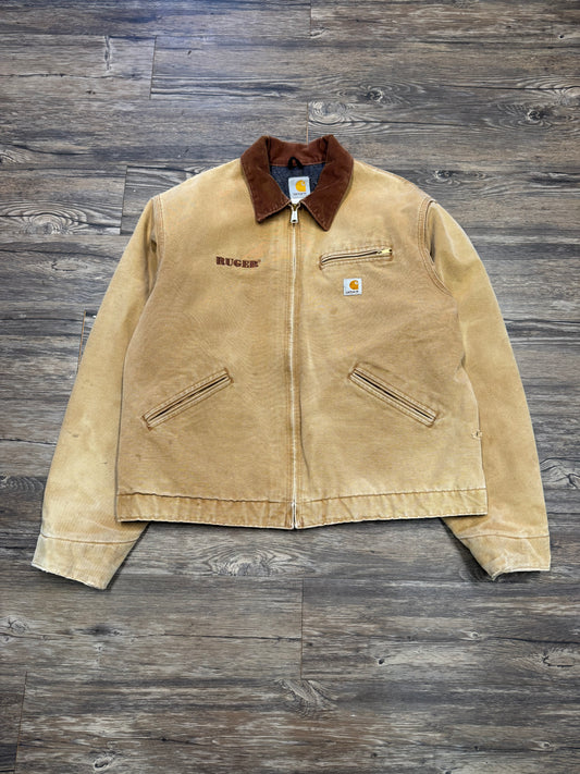 CARHARTT BEIGE DETROIT JACKET (XL)