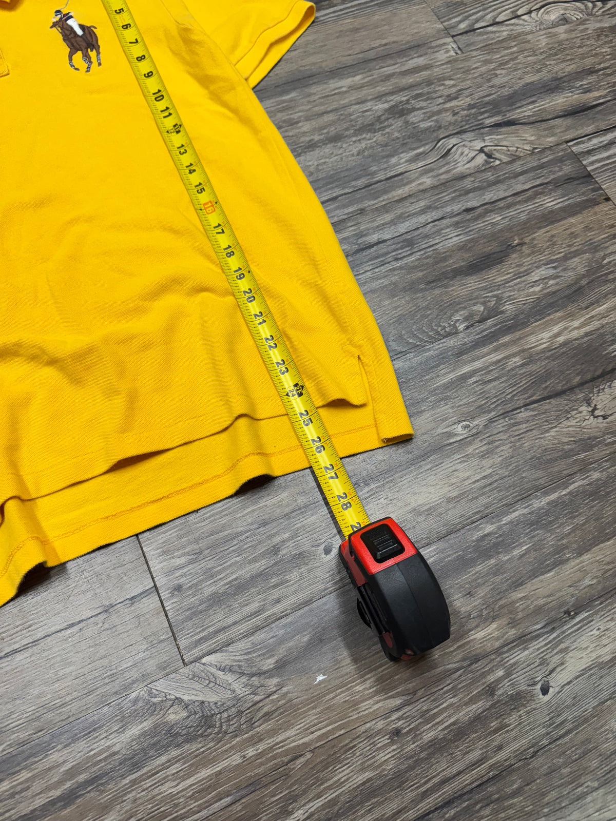 POLO RALPH LAUREN
BIG PONY YELLOW POLO (L)